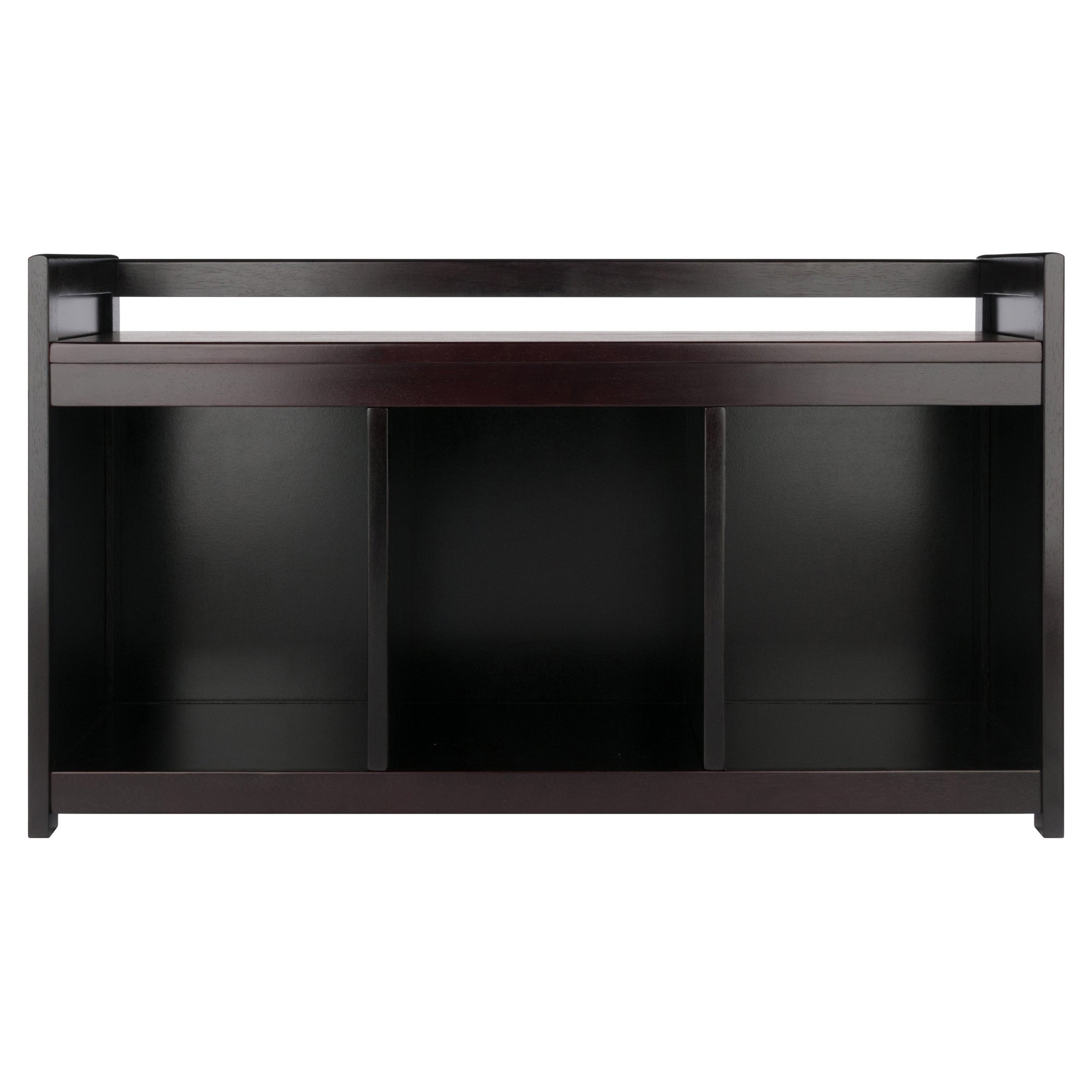 Addison Entryway Storage Bench, Espresso