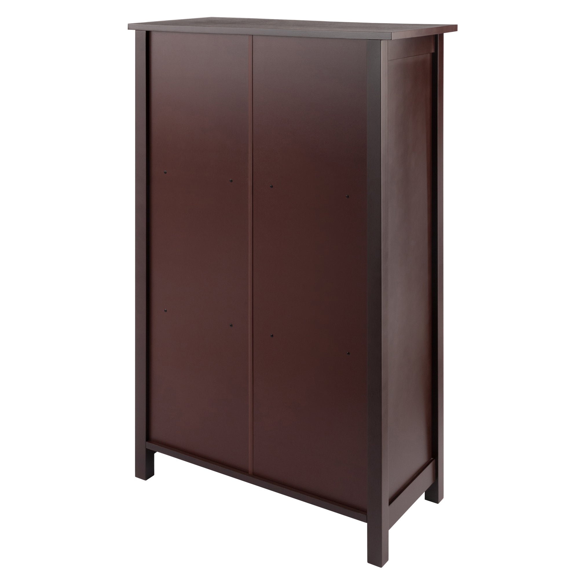 Milan 3-Section Bookshelf, Walnut