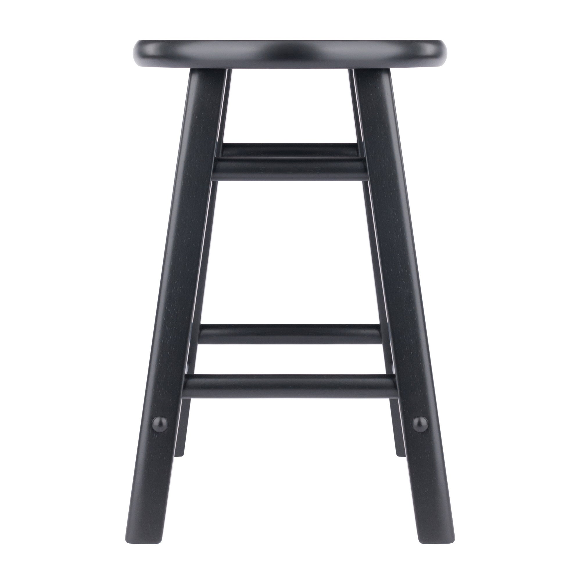 Element 2-Pc Dining Stool Set, Black