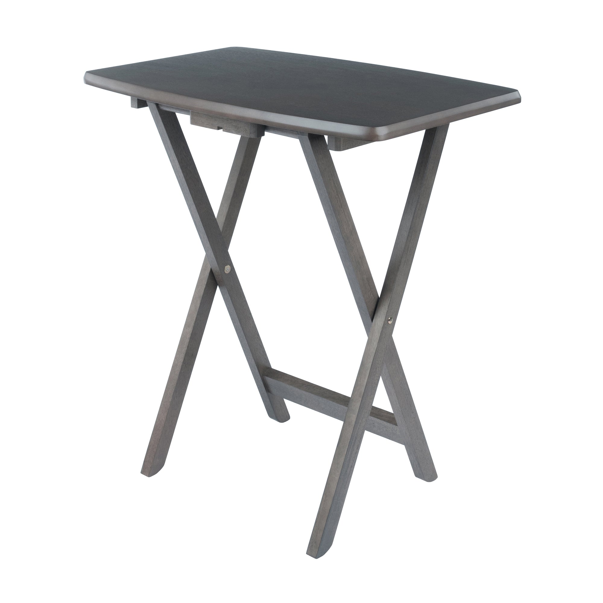 Dylan 5-Pc Oversized Snack Table Set, Oyster Gray