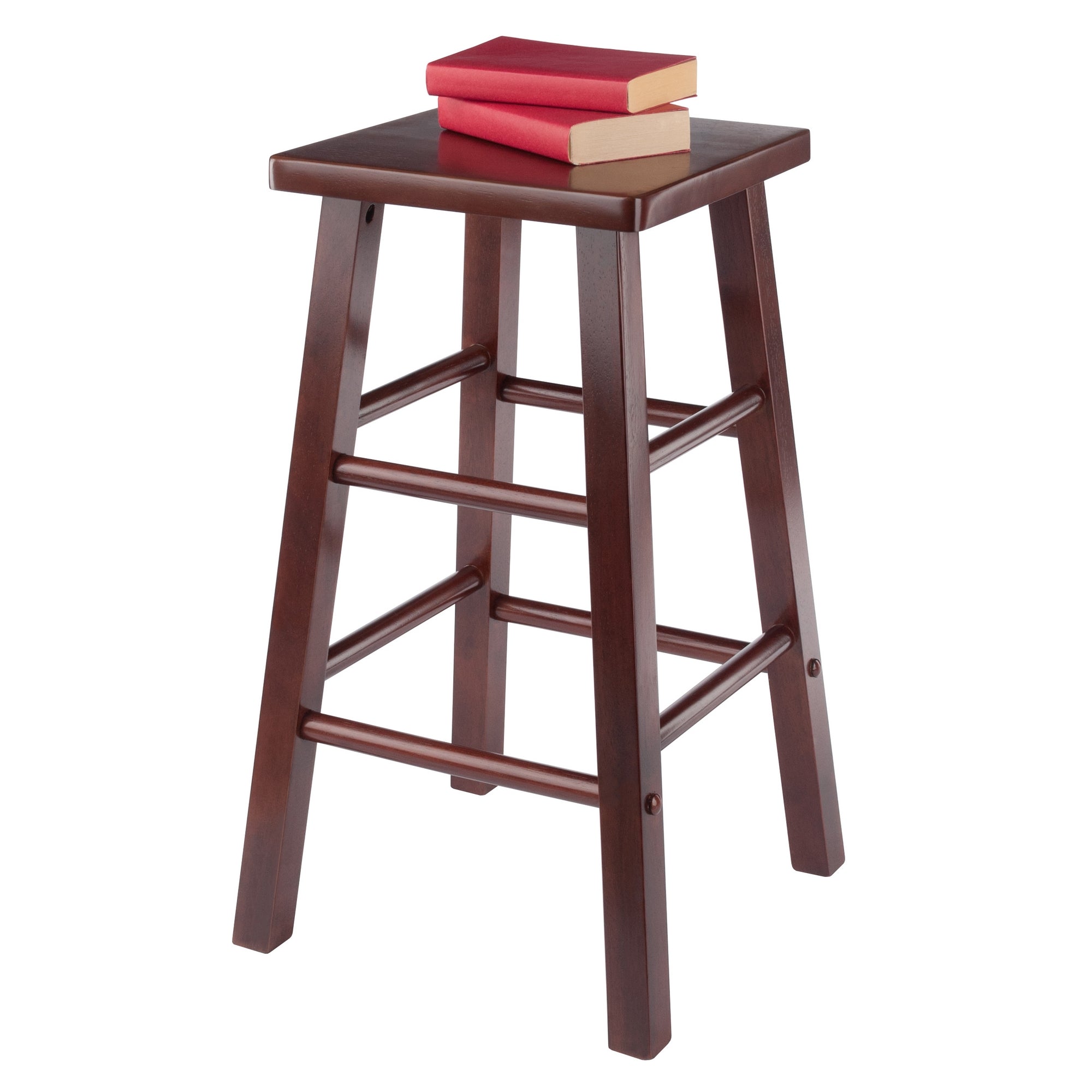 Carrick Counter Stool, Walnut Finish