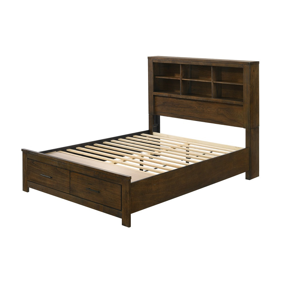 Kadam Merrilee II Eastern King Solid Wood Bed – Traditional Look, Durable Build