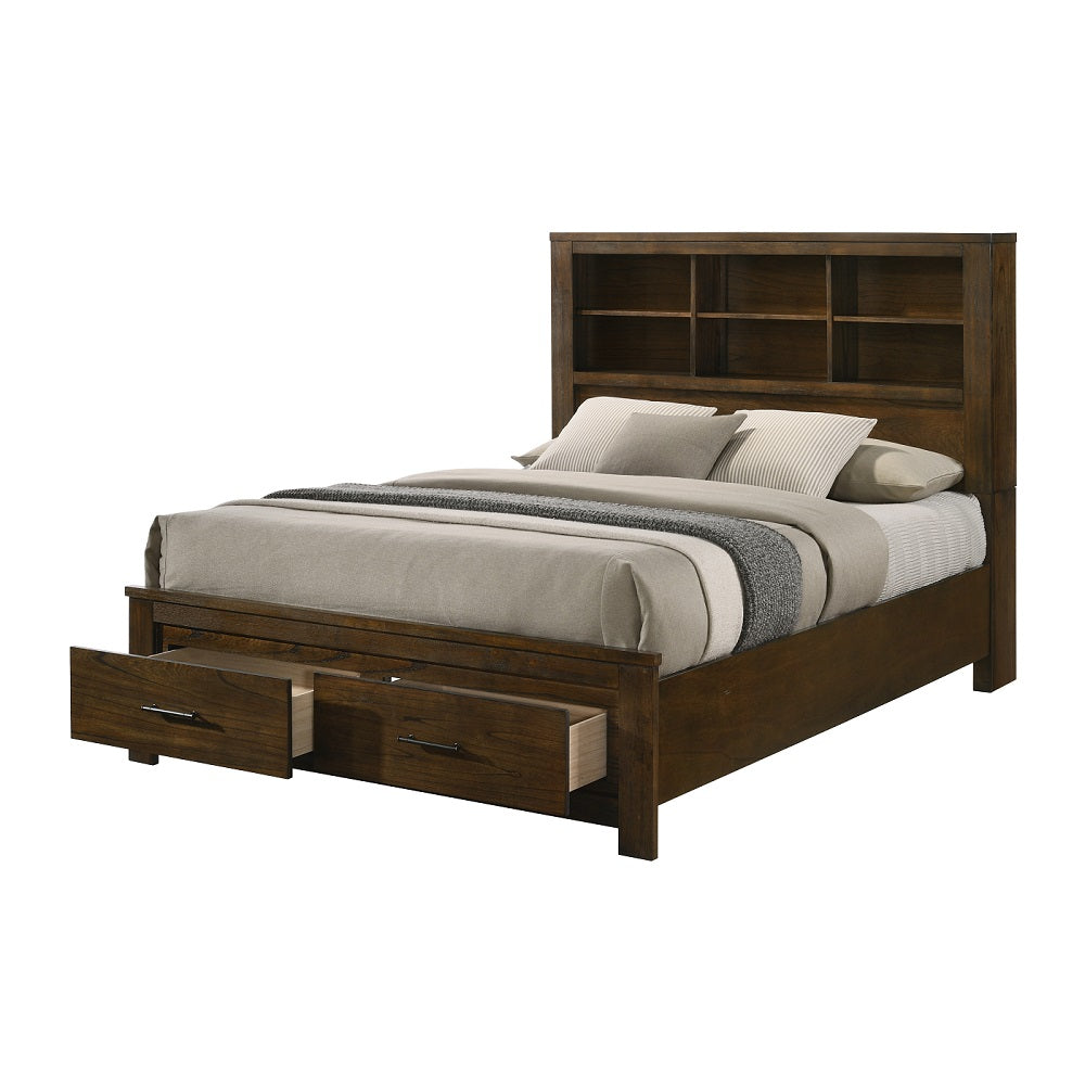 Kadam Merrilee II Eastern King Solid Wood Bed – Traditional Look, Durable Build