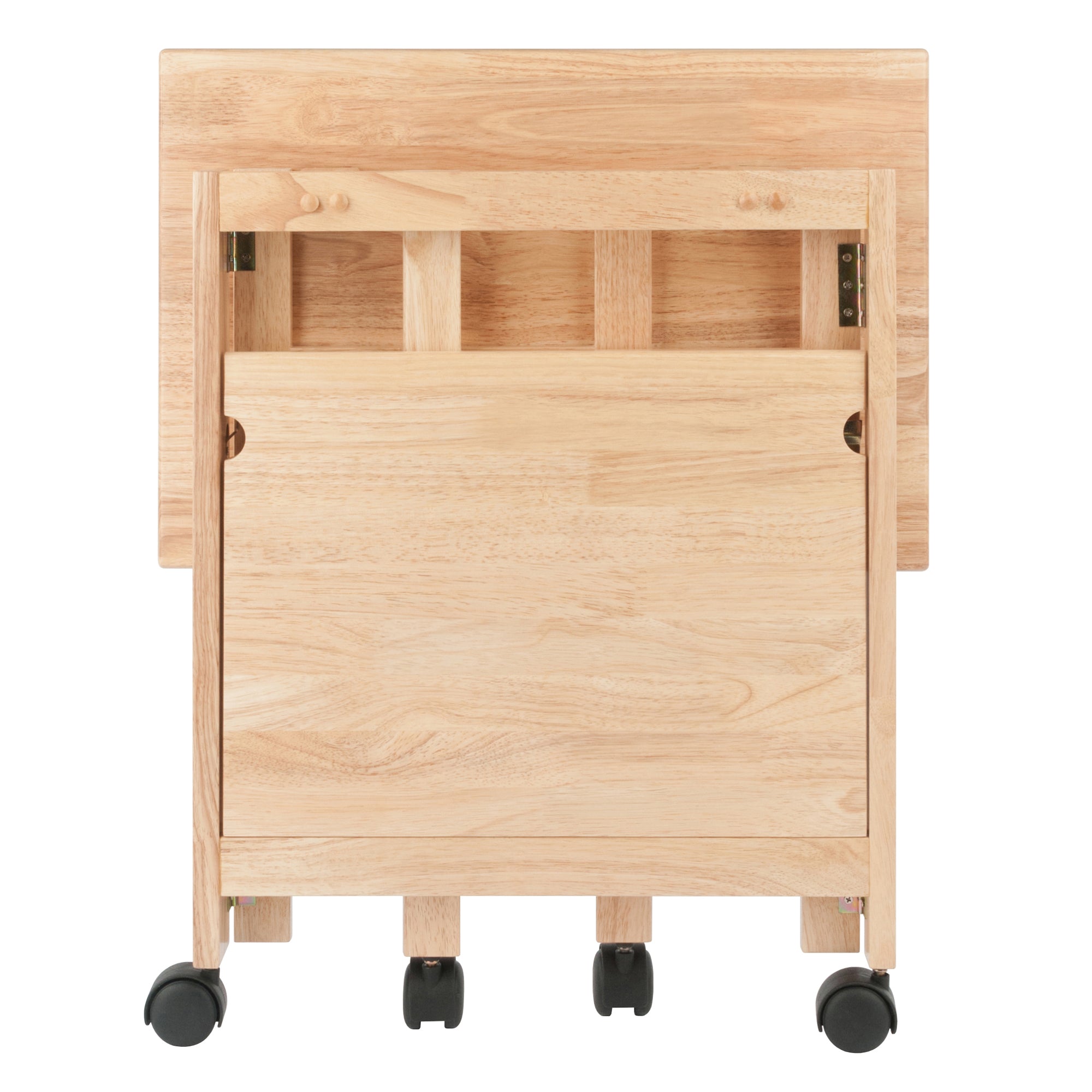 Mission Foldable Printer Stand, Natural