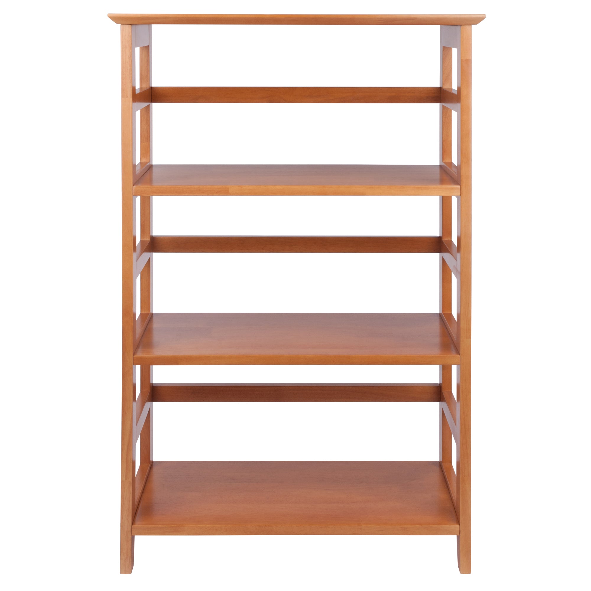 Studio Home Office 3-Section Bookshelf, Honey