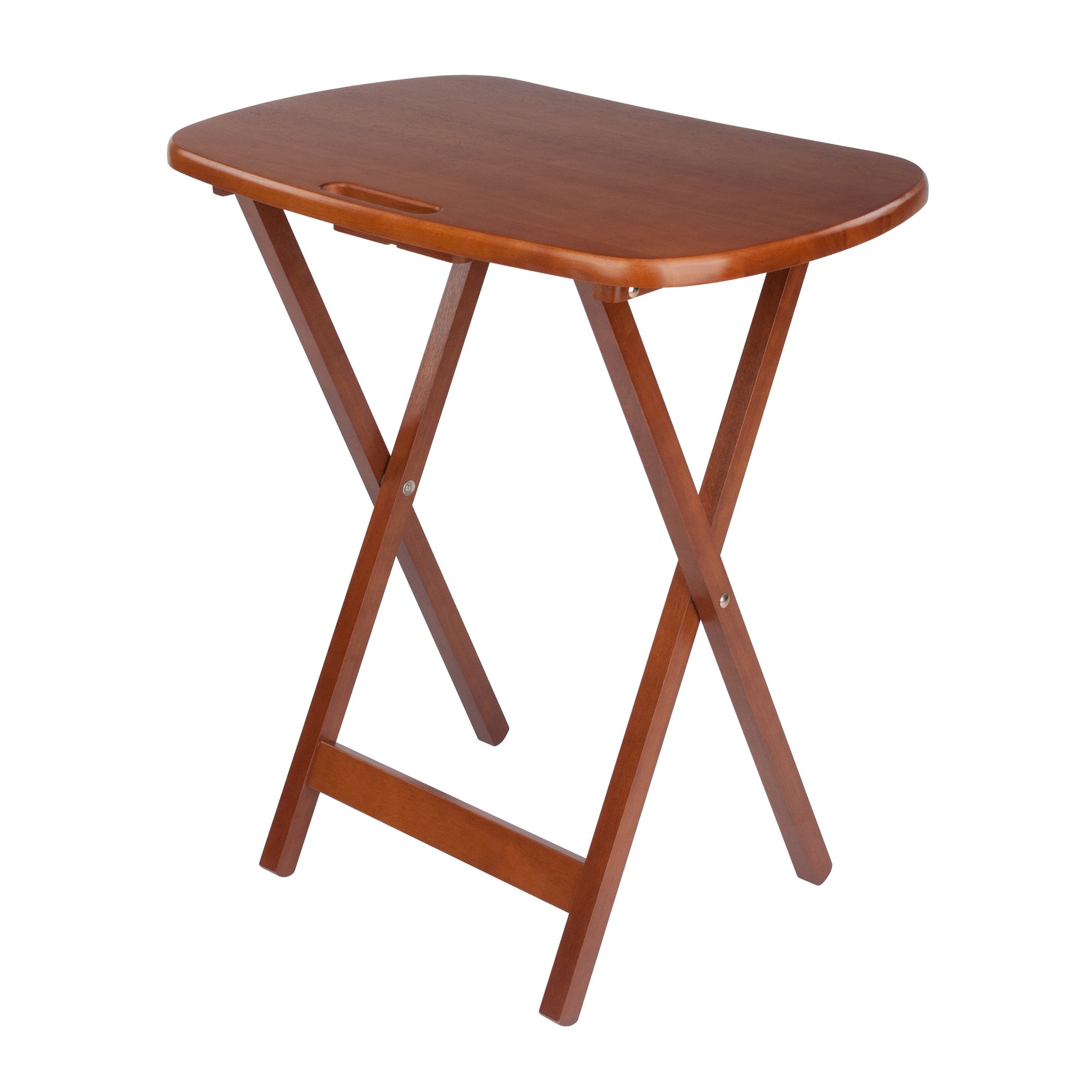 Lucca 5-pc Snack Table Set, Teak