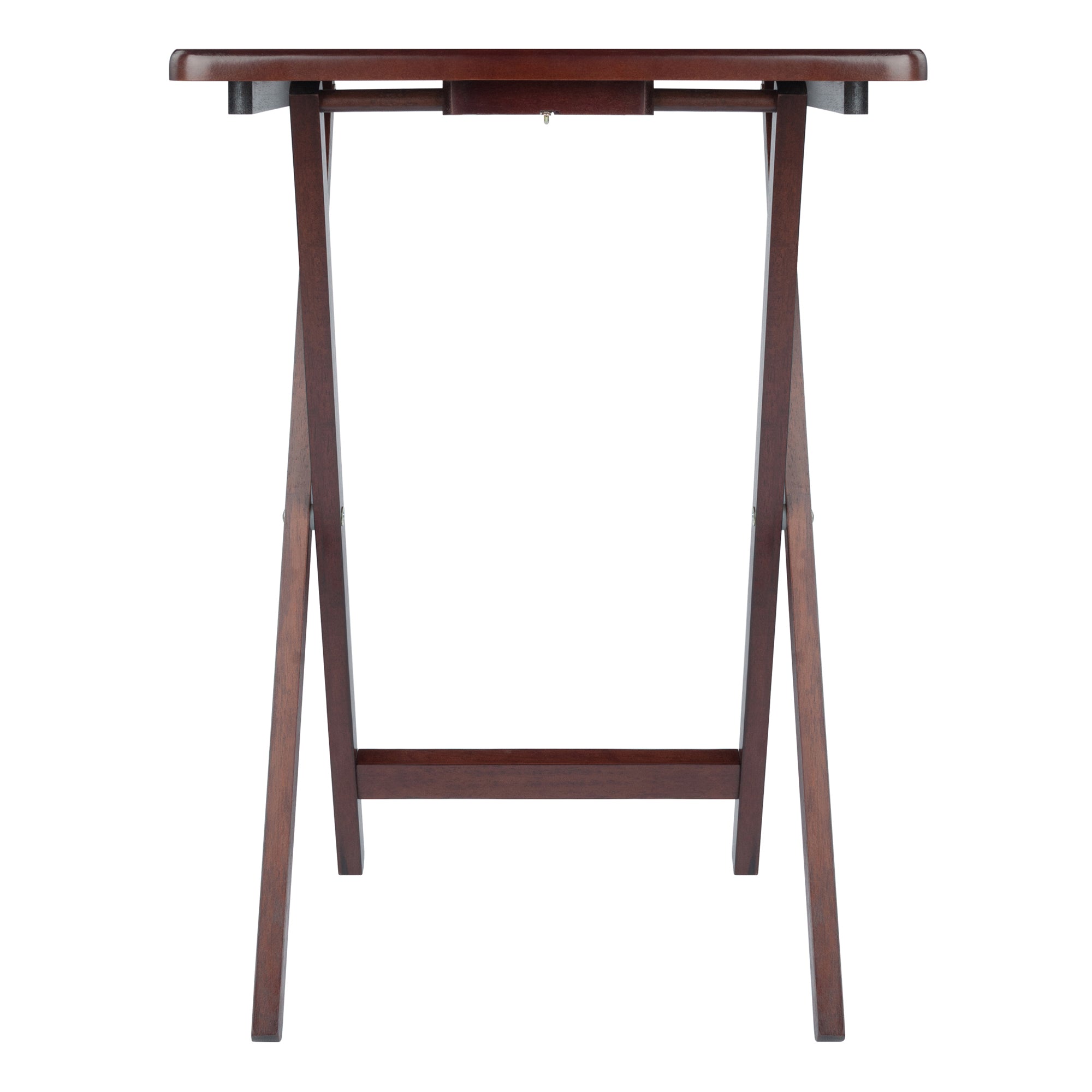 Alex 4-Pc Snack Tables, Walnut