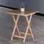 Delaney Folding Table, Natural