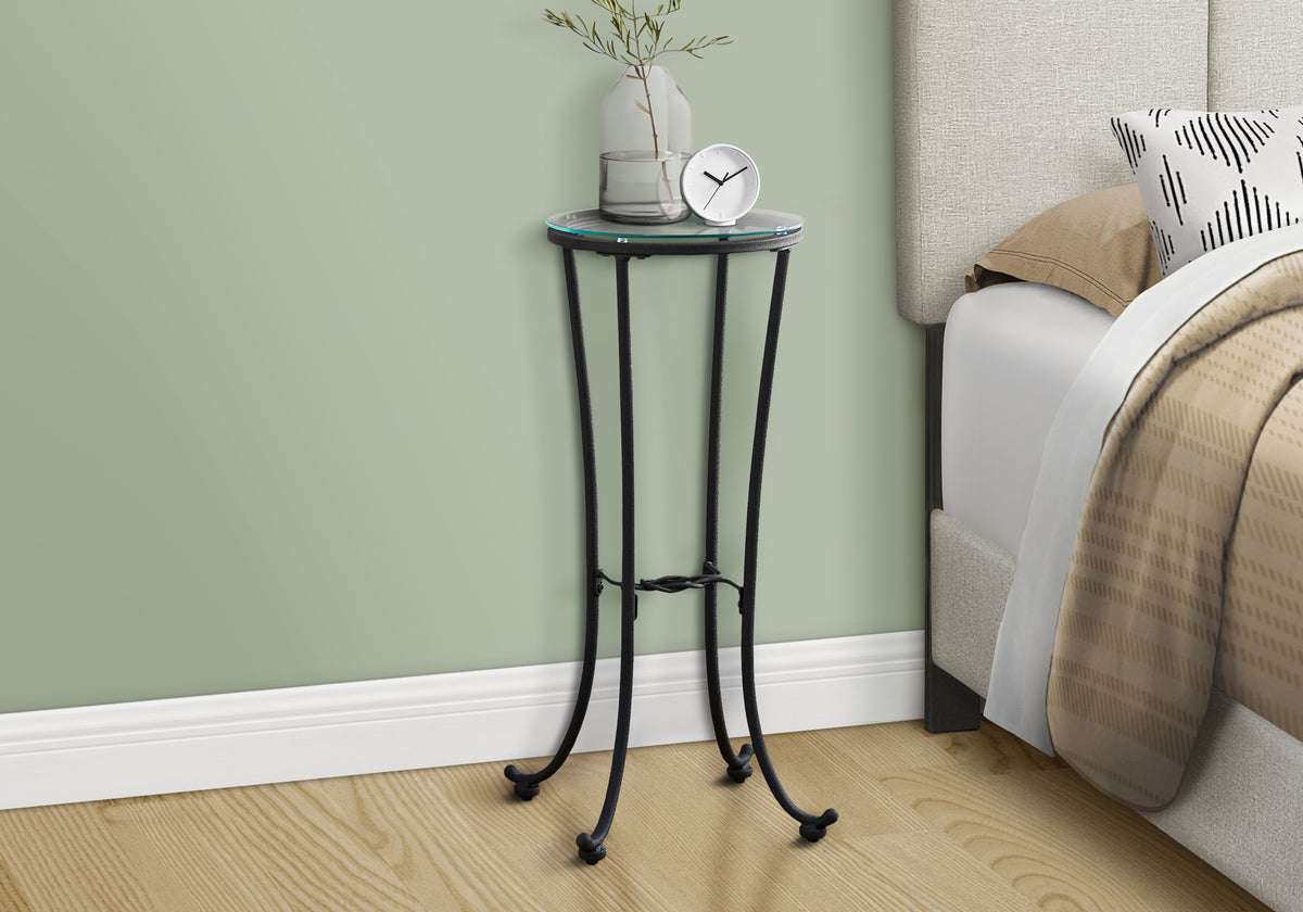 Mars - Accent Table Side End Plant Stand Round Living Room Bedroom