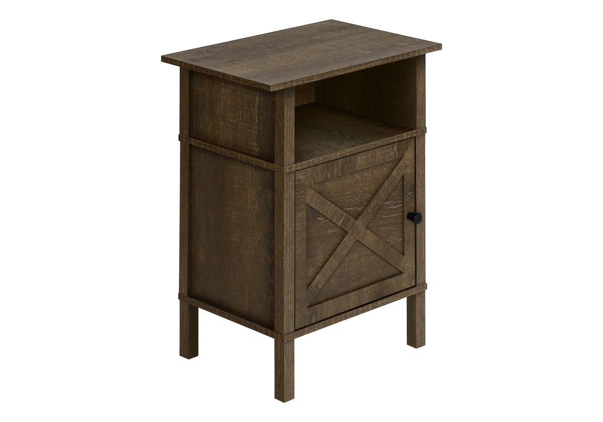 Alona - Accent Table Side Table End Living Room Small Storage Dark
