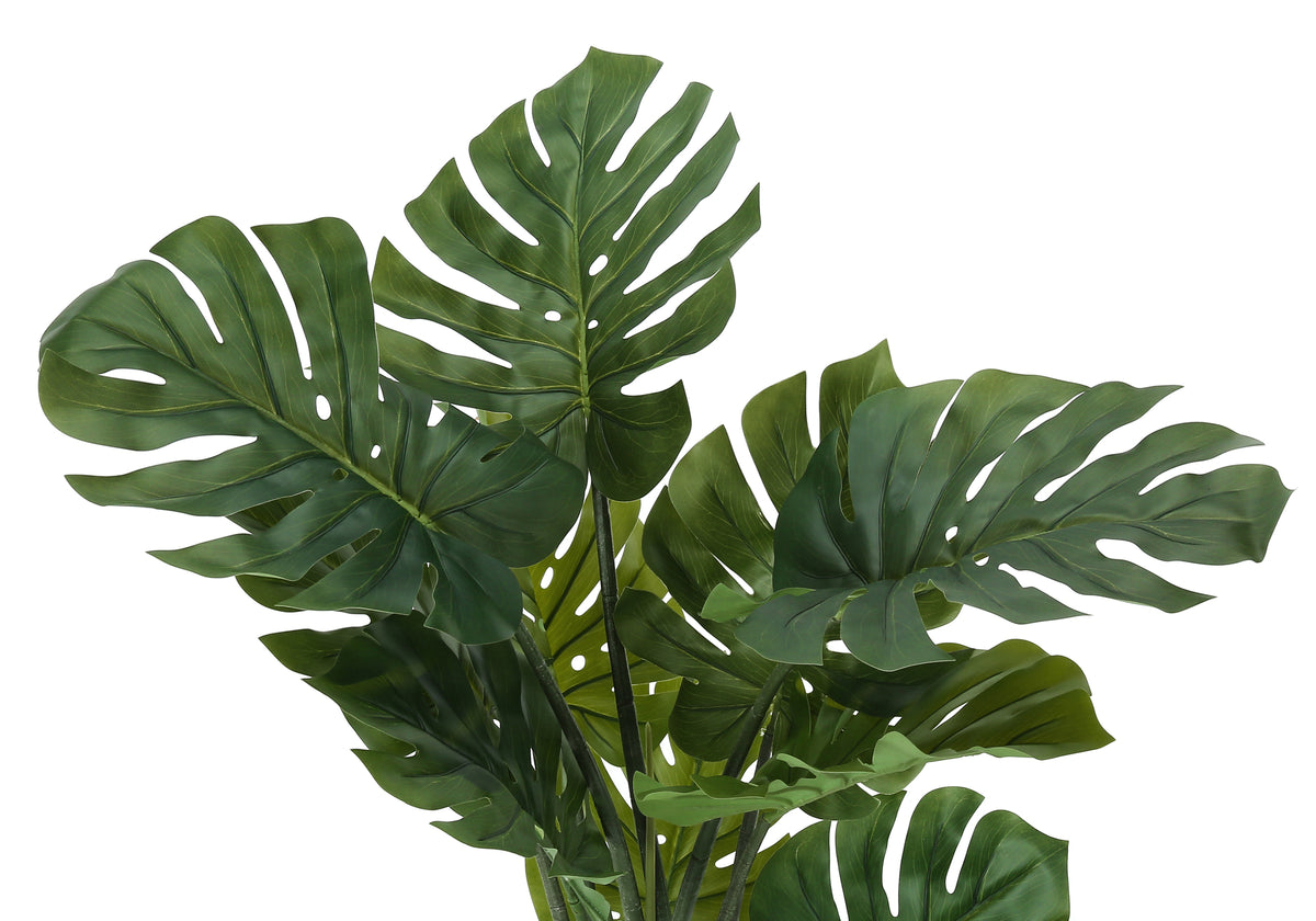 Cyntia - Artificial Plant 45" Tall Monstera Tree Indoor Faux Fake Floor