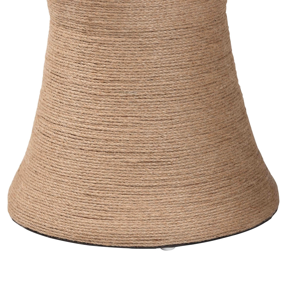 Cady Japandi Natural Seagrass Side Table