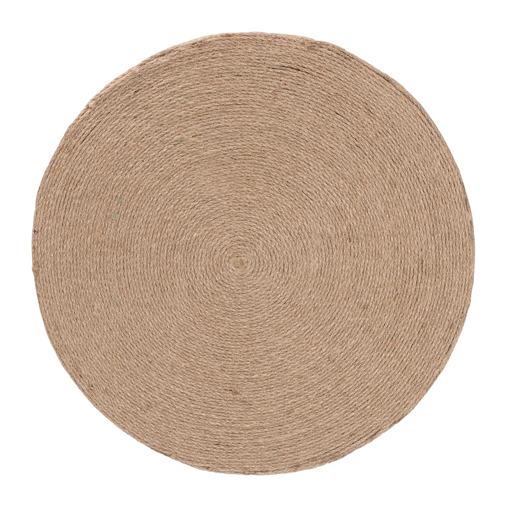 Cady Japandi Natural Seagrass Side Table