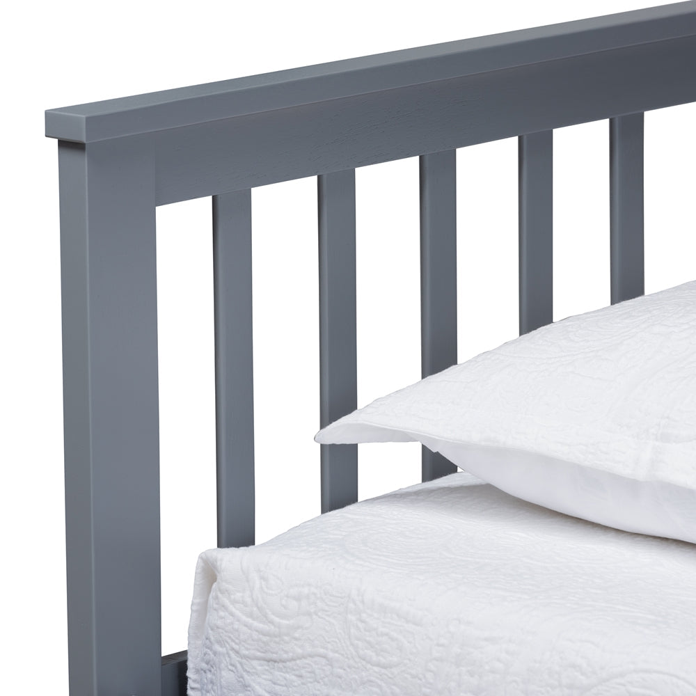 Trine Classic Grey Finished Wood Twin Size Daybed with Trundle