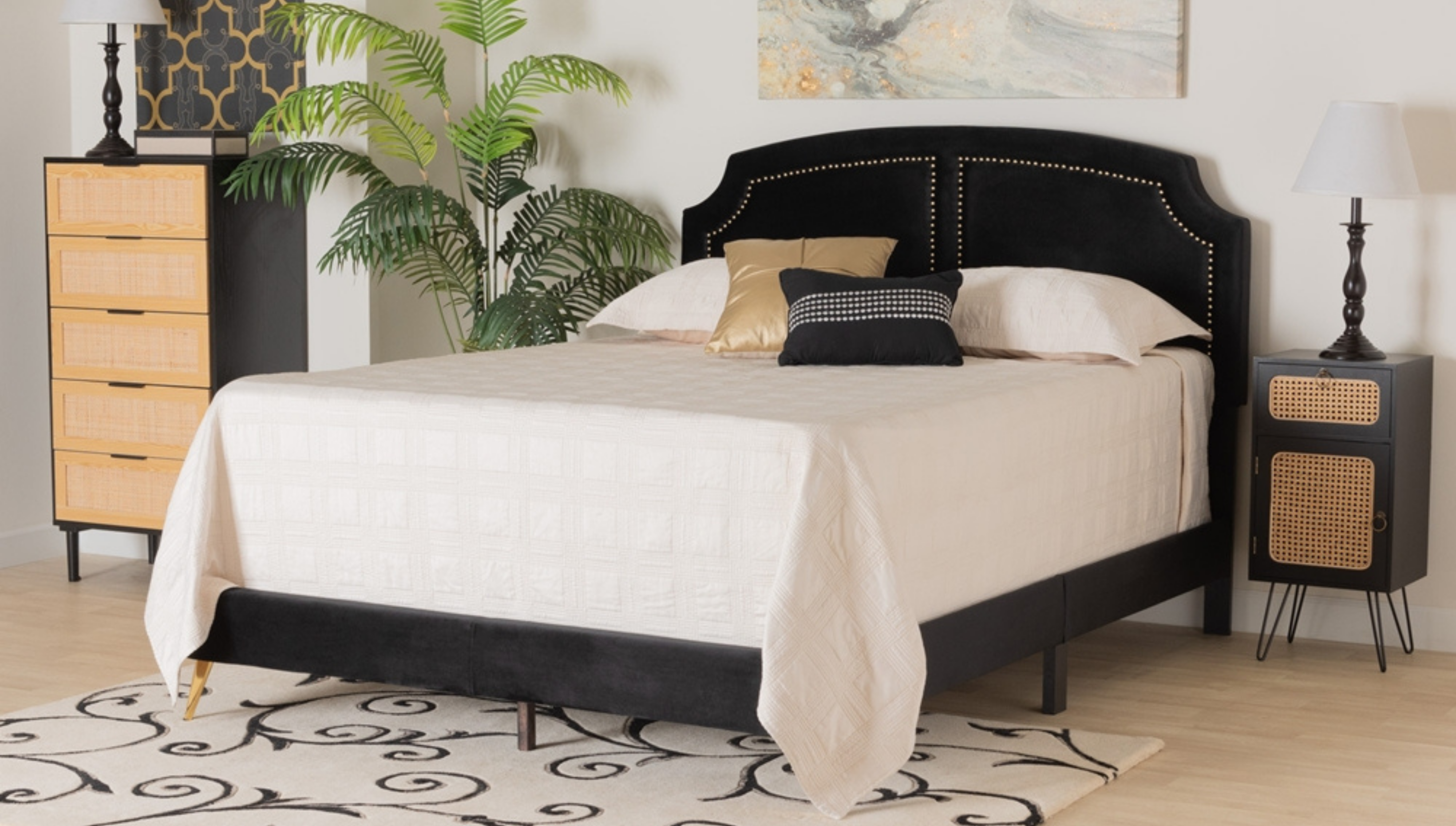 Affordable Elegance: Designing a Modern Bedroom with a Panel Bed