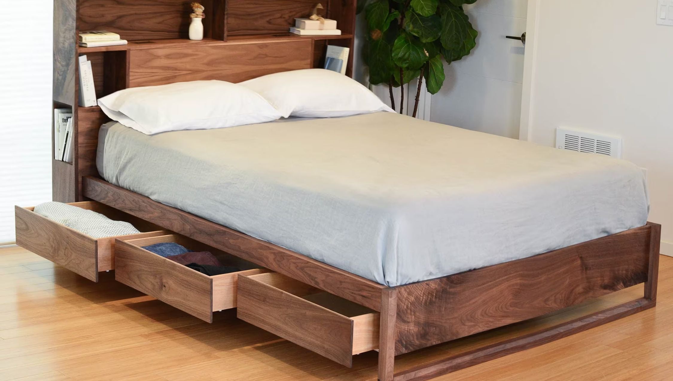 Bed Frame With Storage