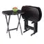 Corbett 5-Pc Oversized Snack Table Set, Coffee
