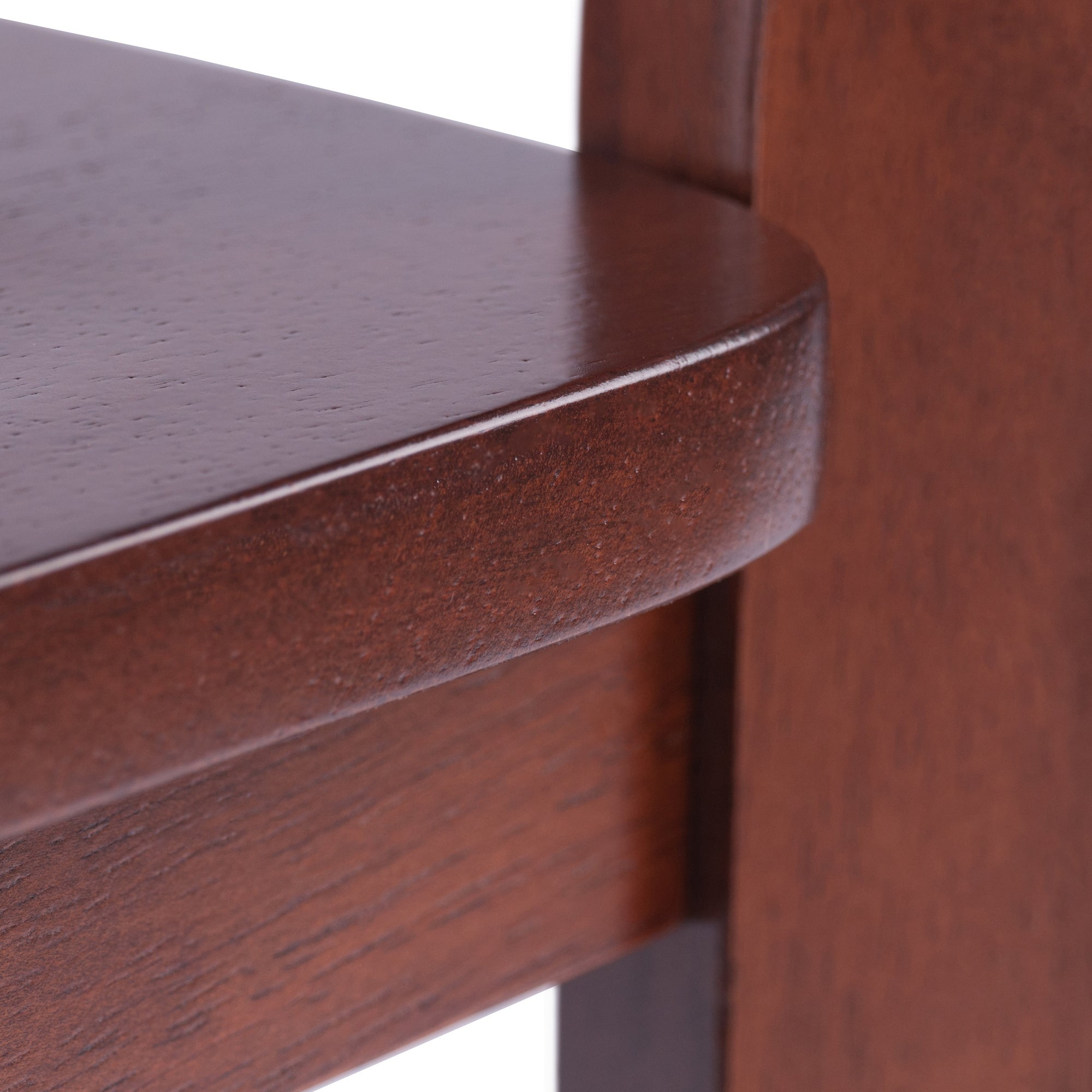 Renaissance 2-Pc Key Hole-back Chair Set, Walnut