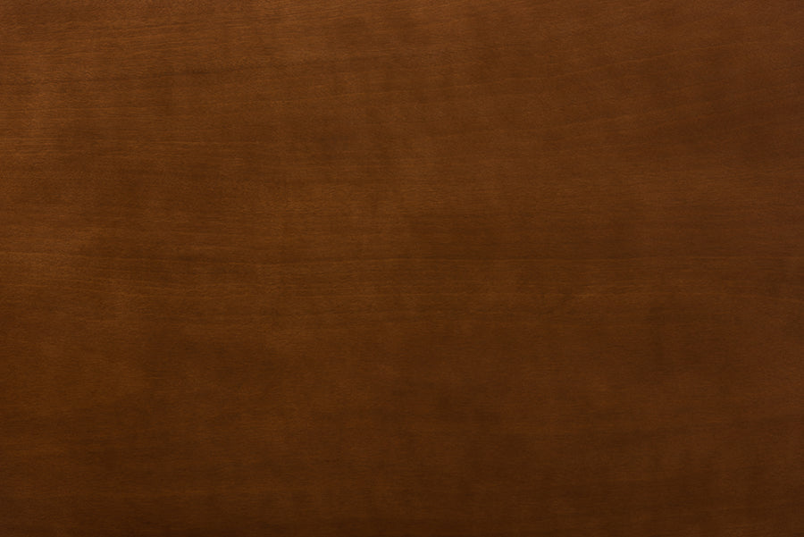 Eveline Modern and Contemporary Walnut Brown Finished Rectangular Wood Dining Table