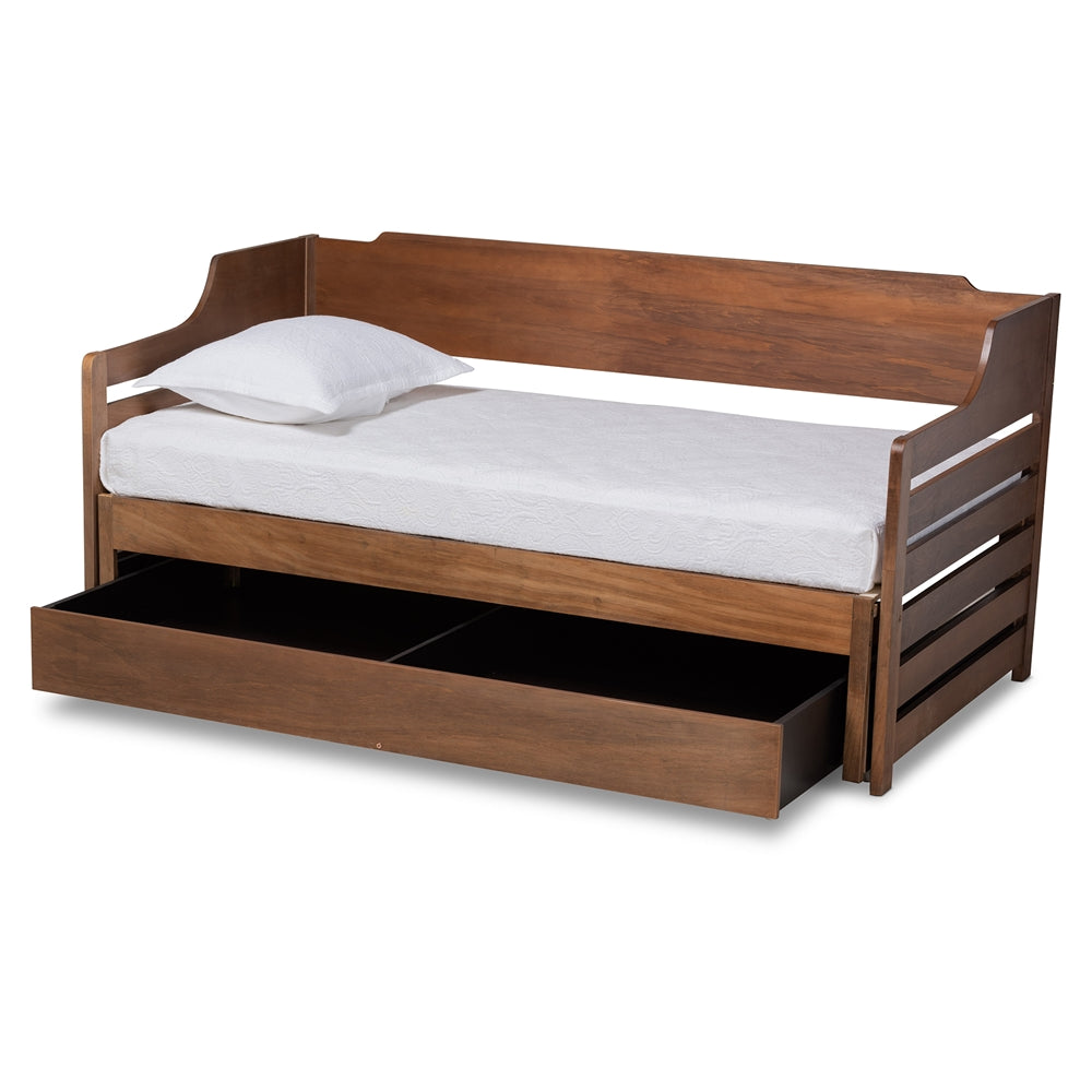 Jameson White Expandable Twin to King Size Daybed with Drawer