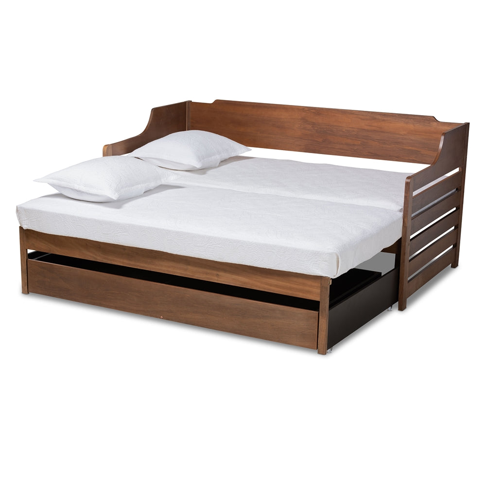 Jameson White Expandable Twin to King Size Daybed with Drawer