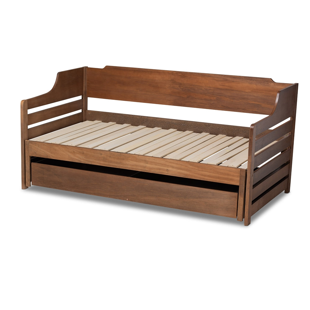 Jameson White Expandable Twin to King Size Daybed with Drawer