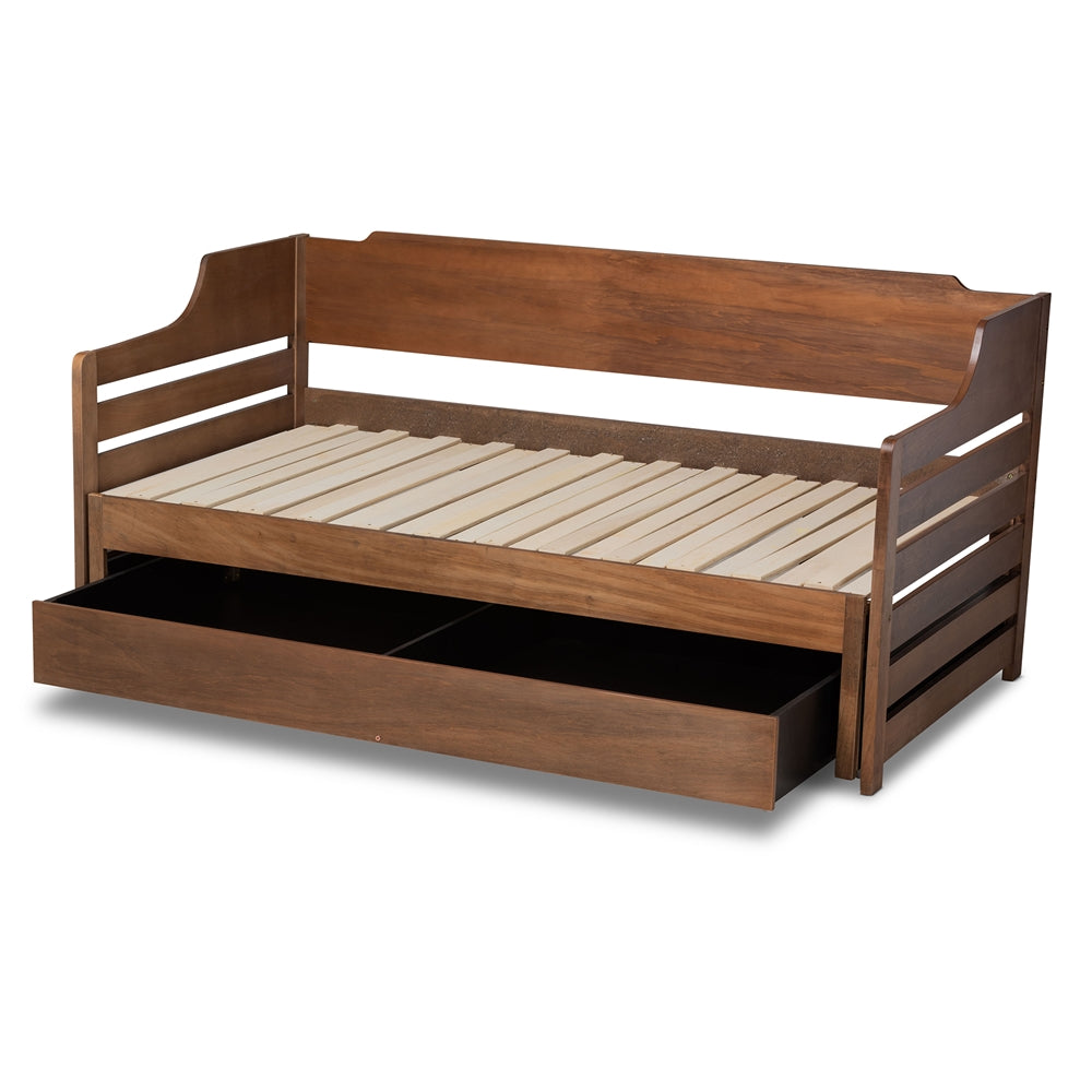 Jameson White Expandable Twin to King Size Daybed with Drawer