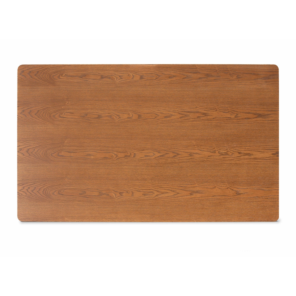 Arvid Mid-Century Modern Tan Faux Leather Upholstered and Walnut Brown Finished Wood 4-Piece Dining Nook Set