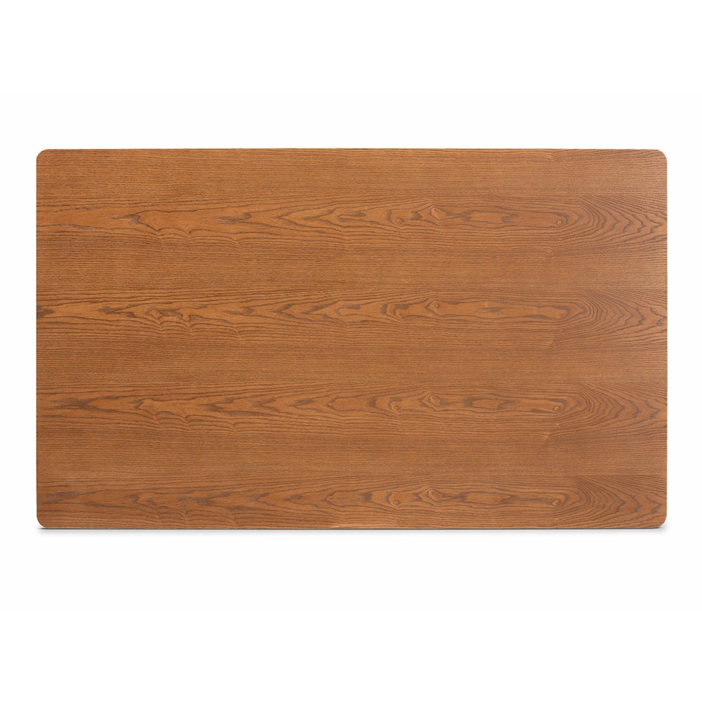 Odessa Mid-Century Modern Grey Fabric Upholstered and Walnut Brown Finished Wood 5-Piece Dining Nook Set