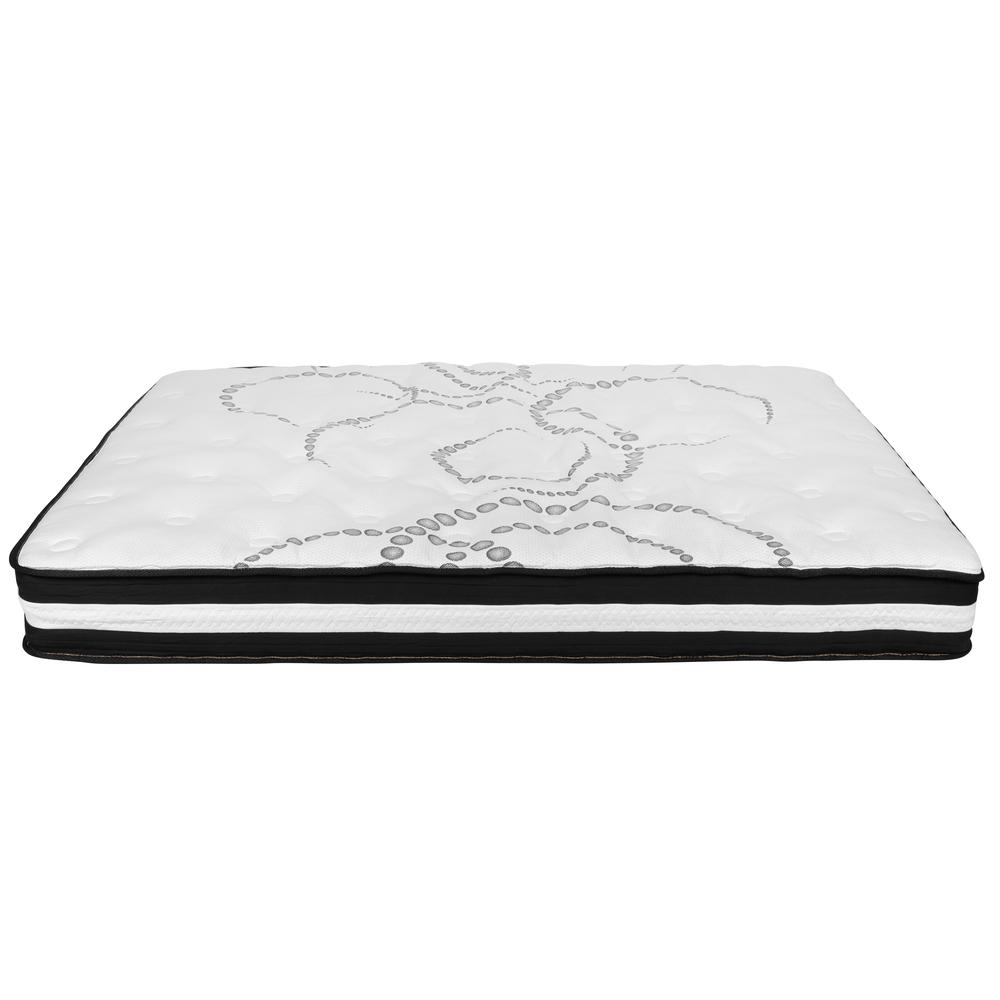 10 Inch Hybrid Pocket Spring Mattress, Queen Mattress in a Box