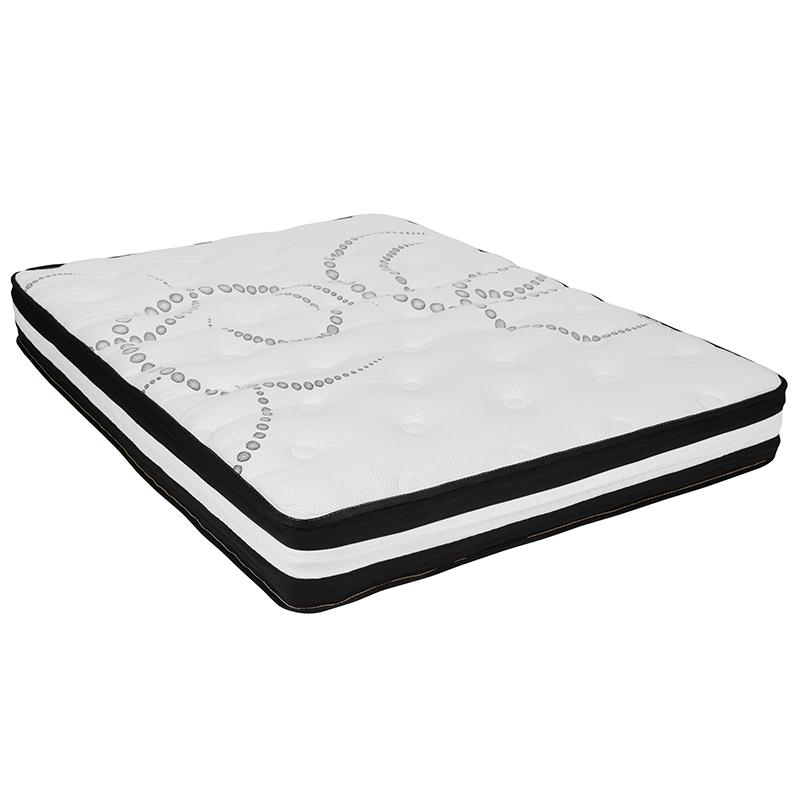 10 Inch Hybrid Pocket Spring Mattress, Full Mattress in a Box