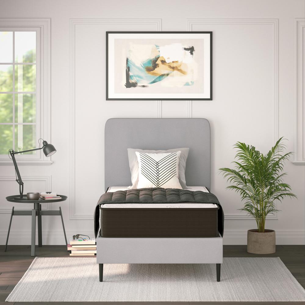 Kielh EverRest Twin Hybrid Mattress – Medium Firm Mattress-in-a-Box with Coil Support