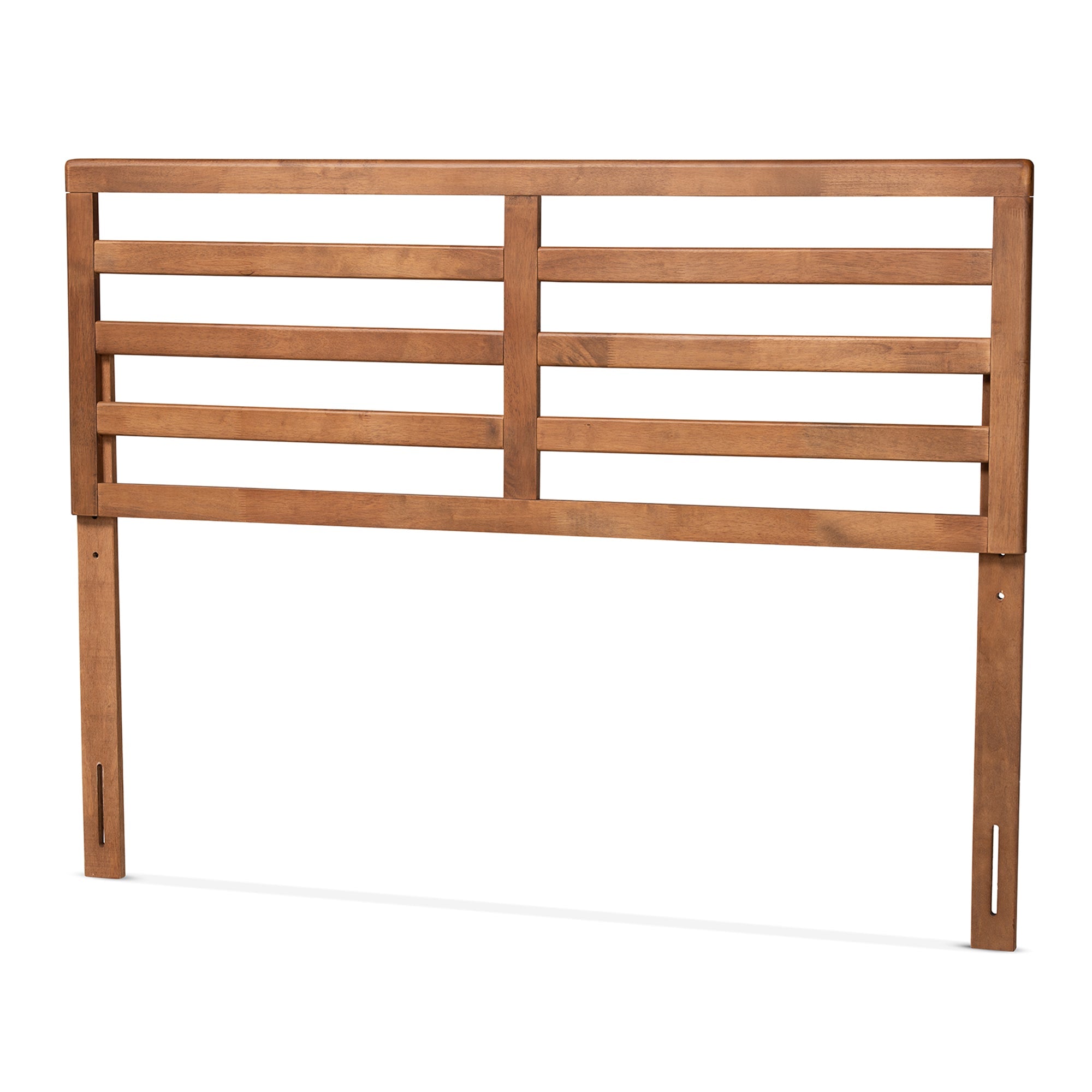 Akemi Modern and Contemporary Ash Walnut Finished Wood Full Size Headboard