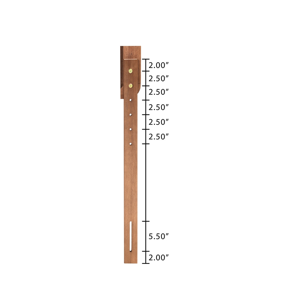 Valin Modern and Contemporary Ash Walnut Finished Wood Queen Size Headboard