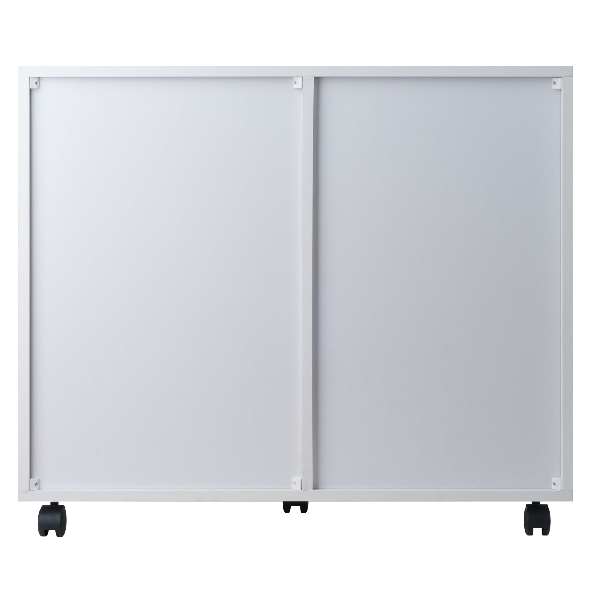 Halifax 5-Drawer, Side Storage Mobile Cabinet, White
