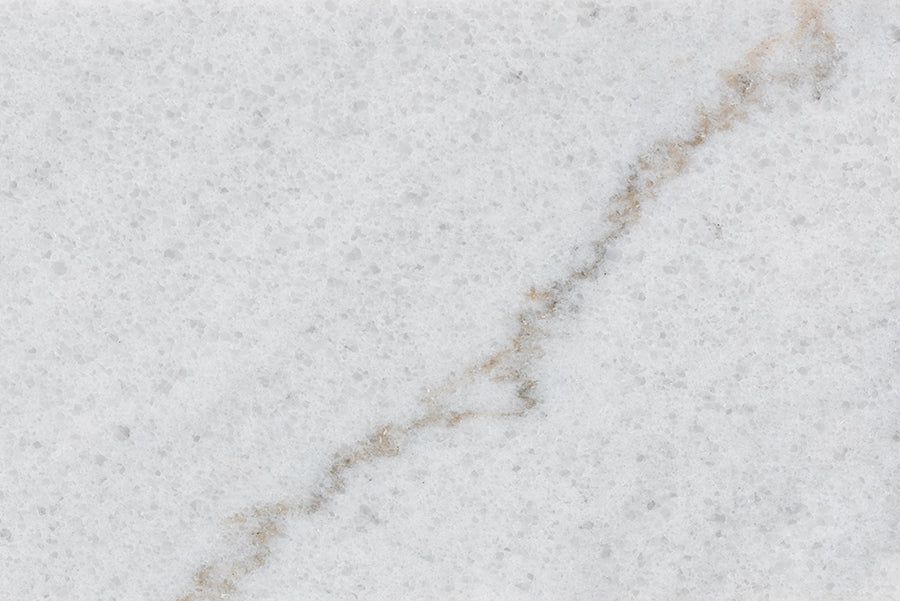 Calanthe Modern and Contemporary Gold Finished Metal Console Table with Marble Tabletop