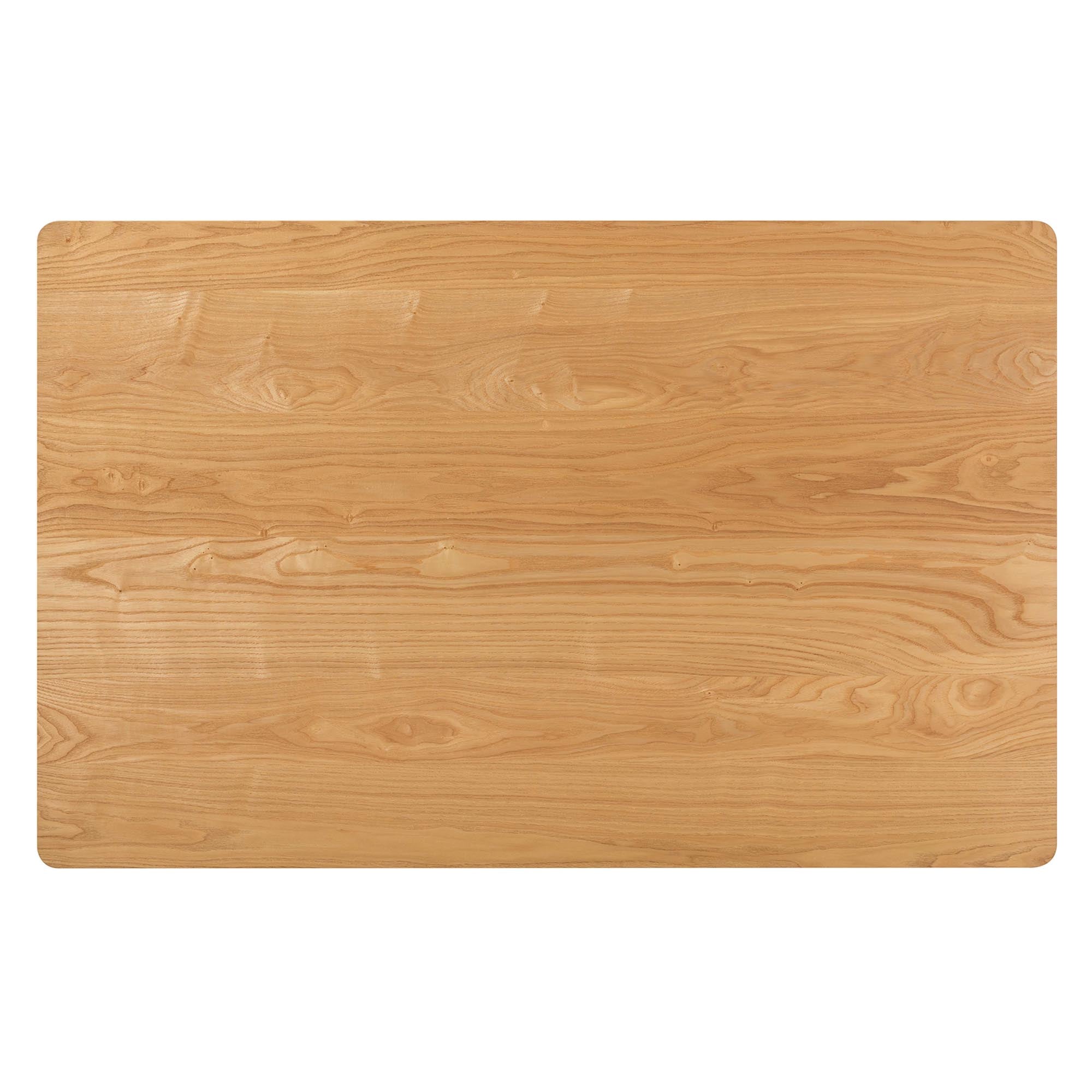 Sabelle Japandi Natural Brown Mahogany Wood and Rattan 5-Piece Dining Set