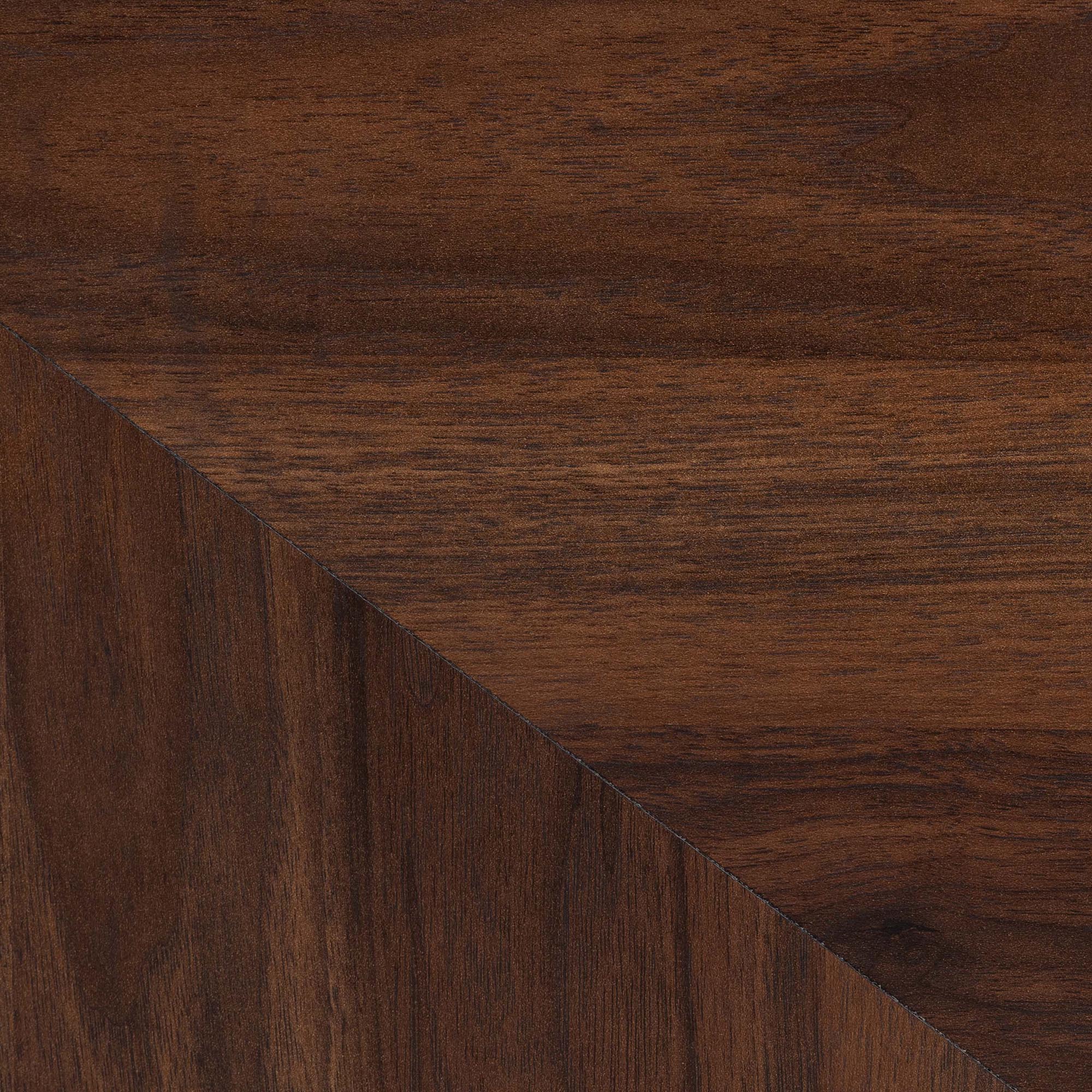 Graceland Mid-Century Modern Transitional Walnut Brown Finished Wood 6-Drawer Dresser