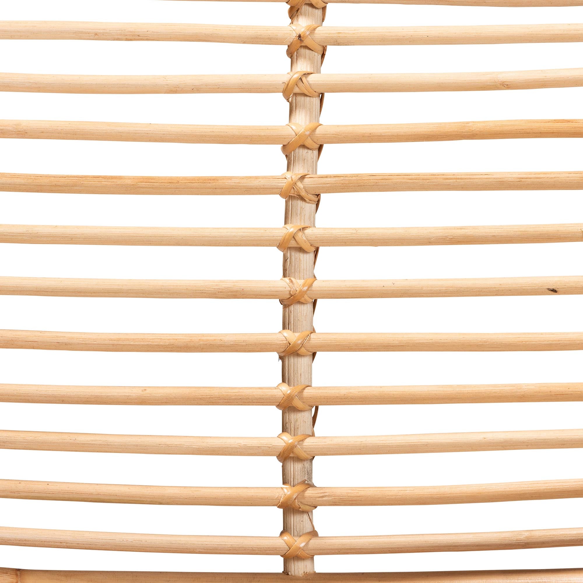 bali & pari Seminyak Modern Bohemian Natural Rattan Lounge Chair