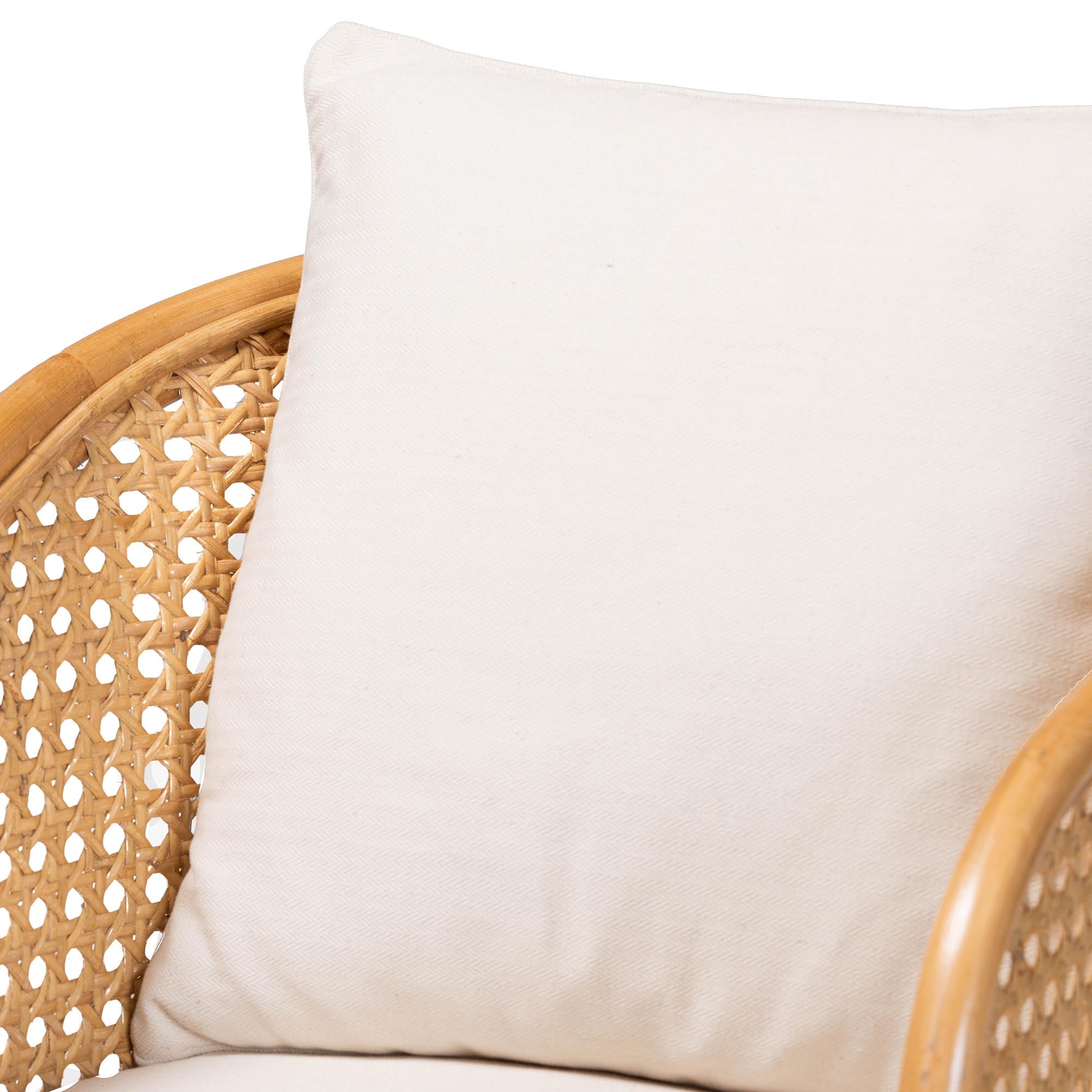 Niko Bohemian Light Honey Rattan Arm Chair