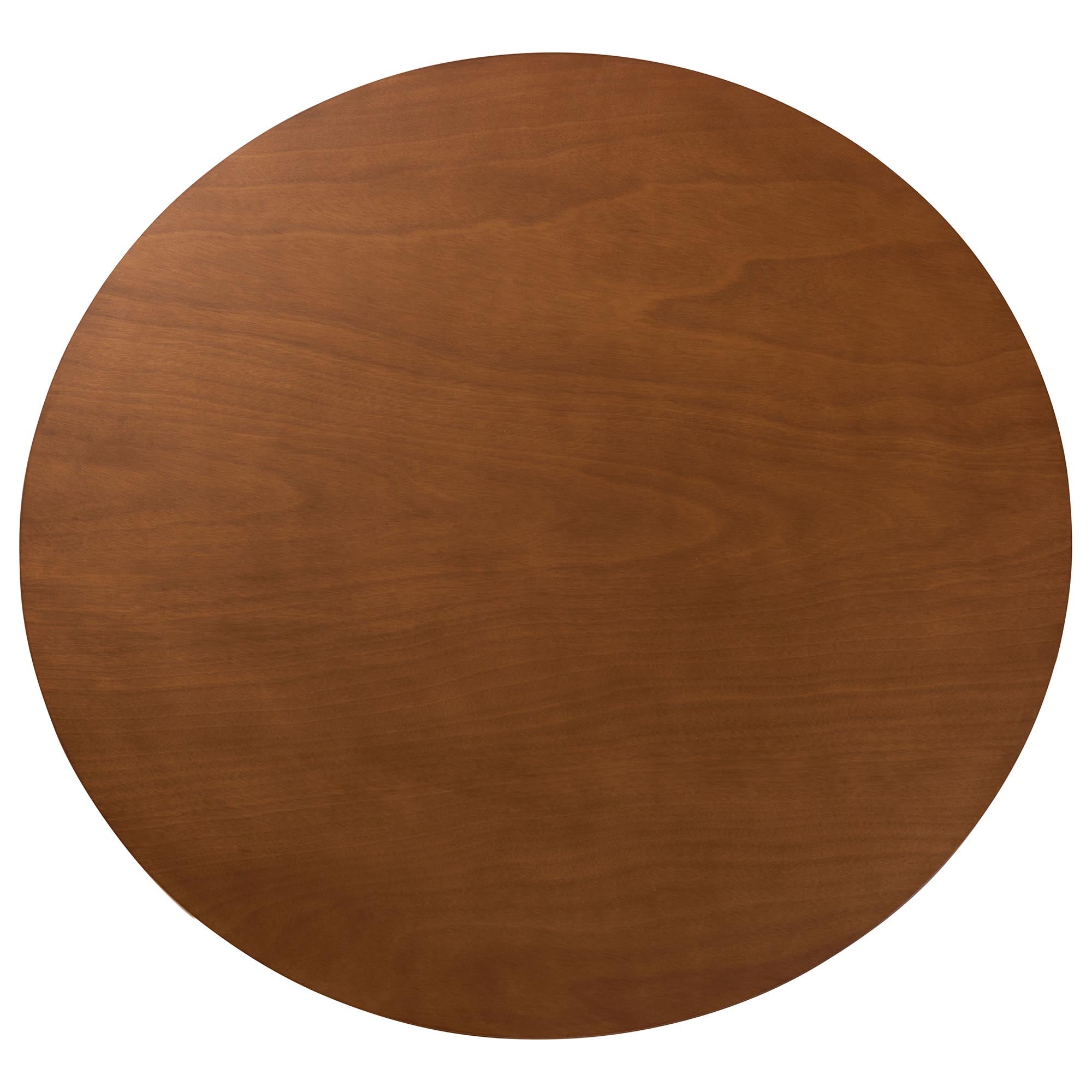 Giuliana Mid-Century Modern Walnut Brown Finished Wood and Woven Rattan 7-Piece Dining Set