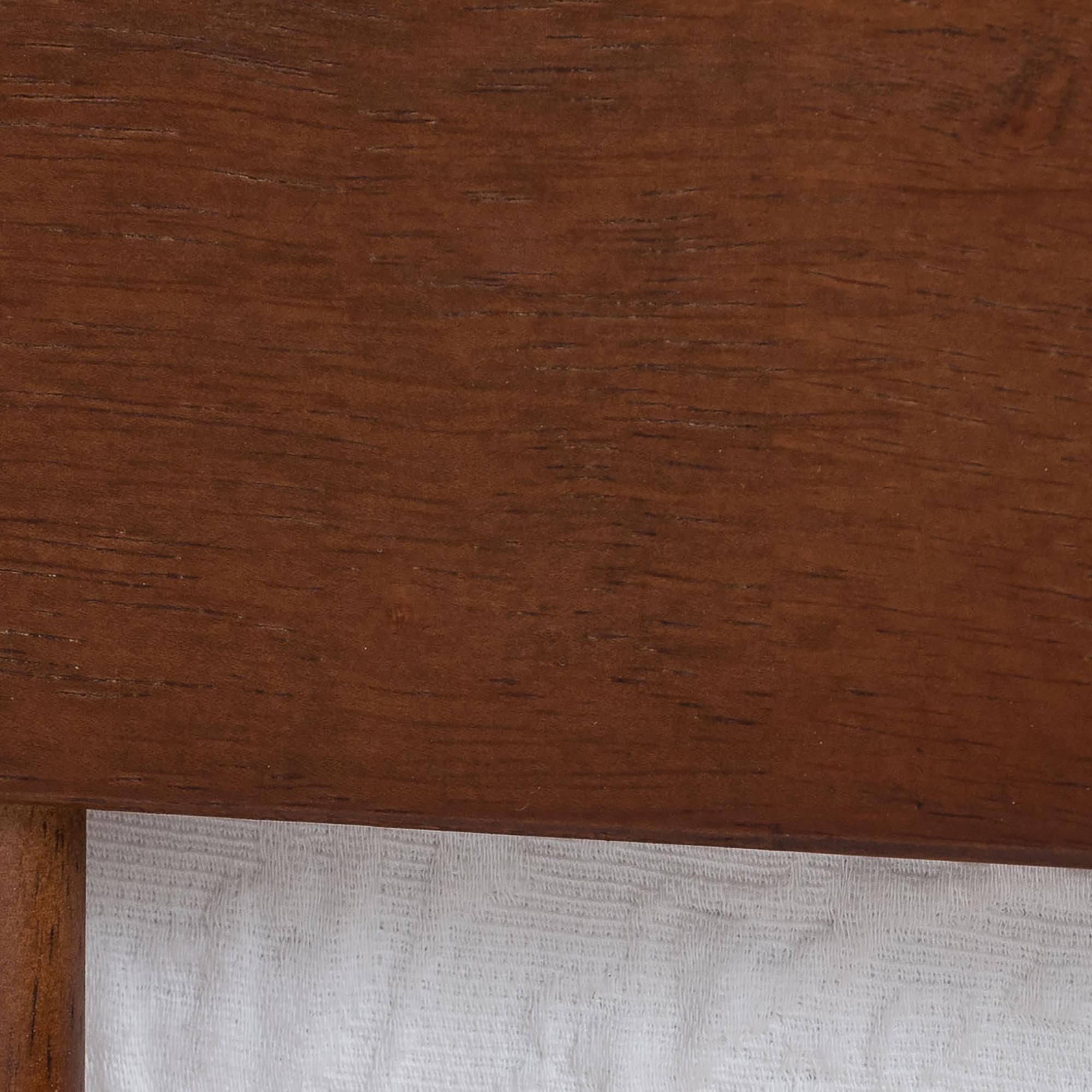 Helio Mid-Century Modern Walnut Brown Finished Wood Twin Daybed