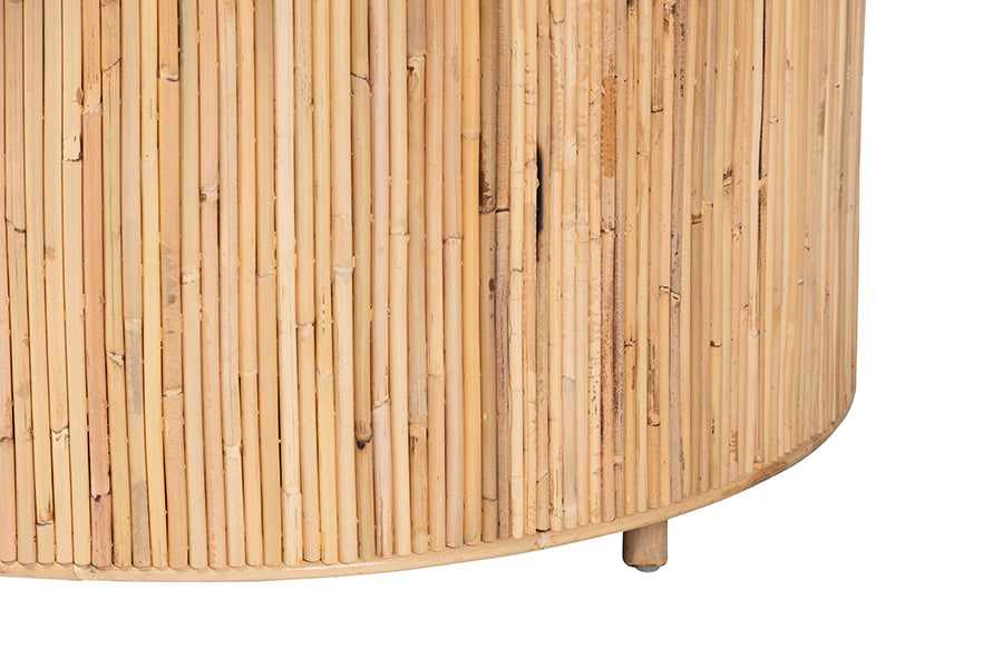 Miami Bohemian Light Honey Rattan Coffee Table