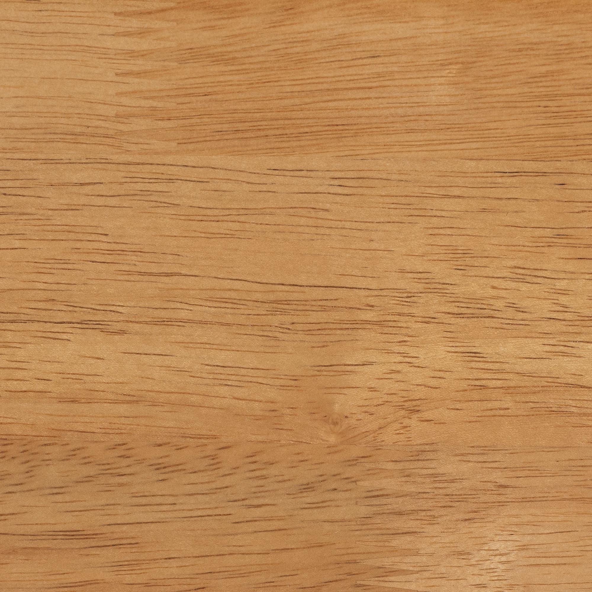 Jaiana Mid-Century Grey Fabric and Oak Brown Wood Queen Size Bed