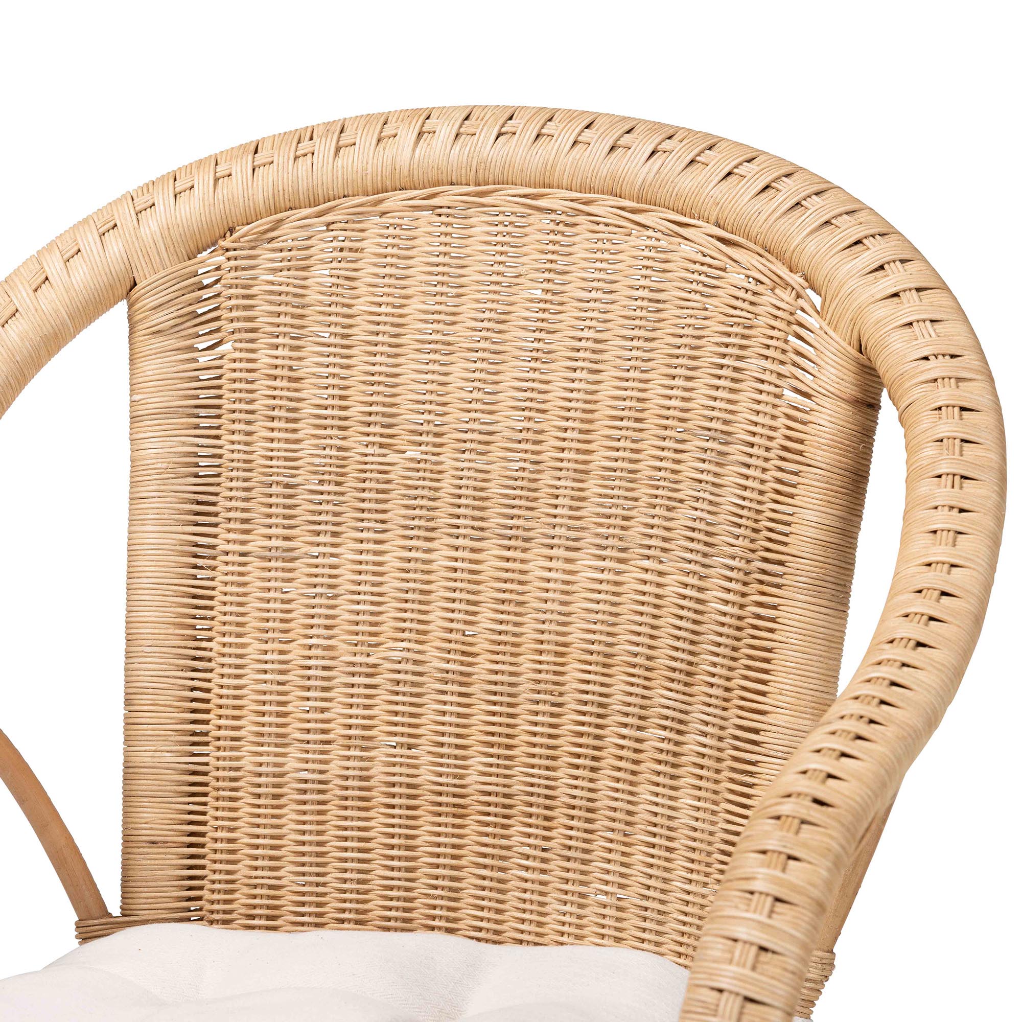 Reinu Natural Rattan Dining Chair