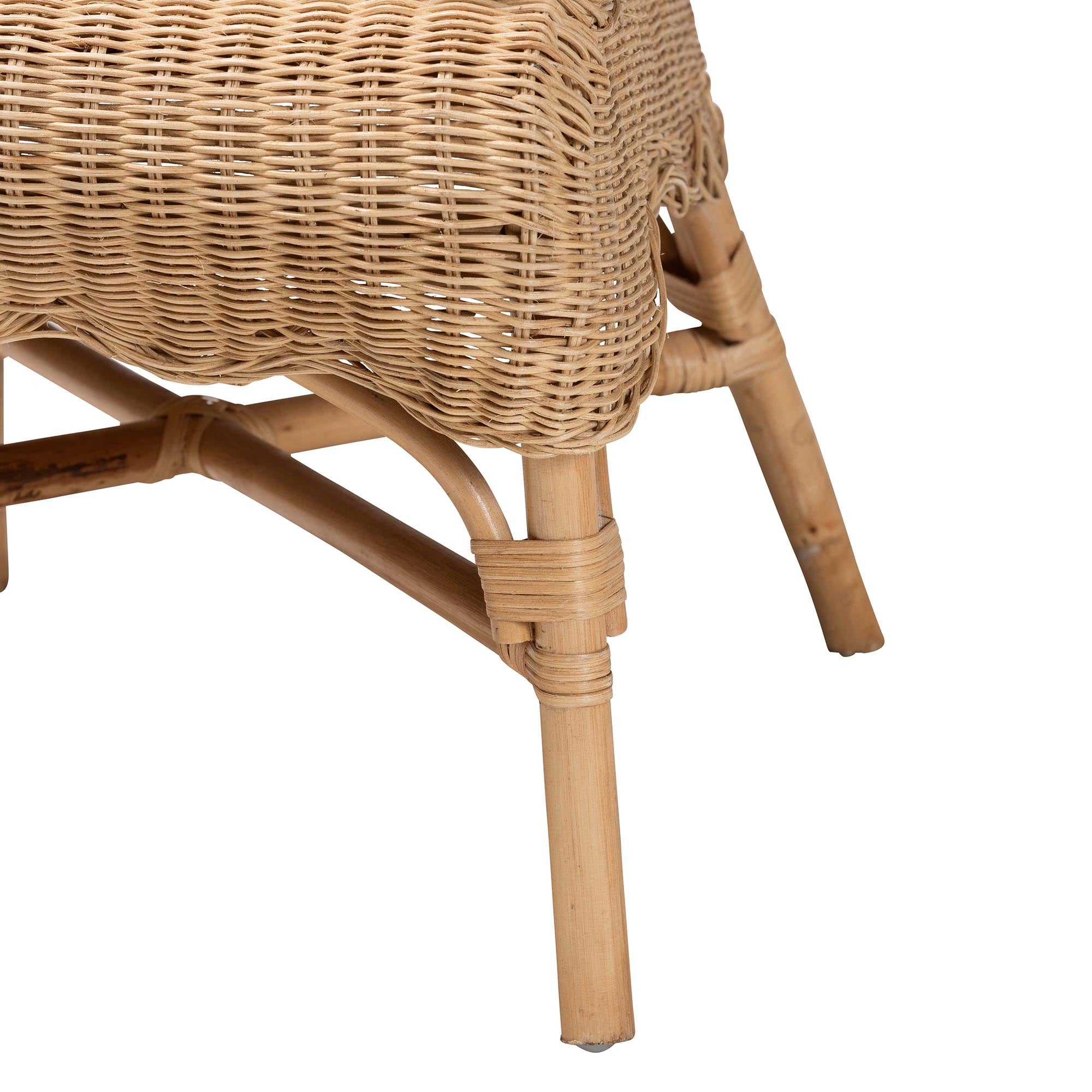 Reinu Natural Rattan Dining Chair