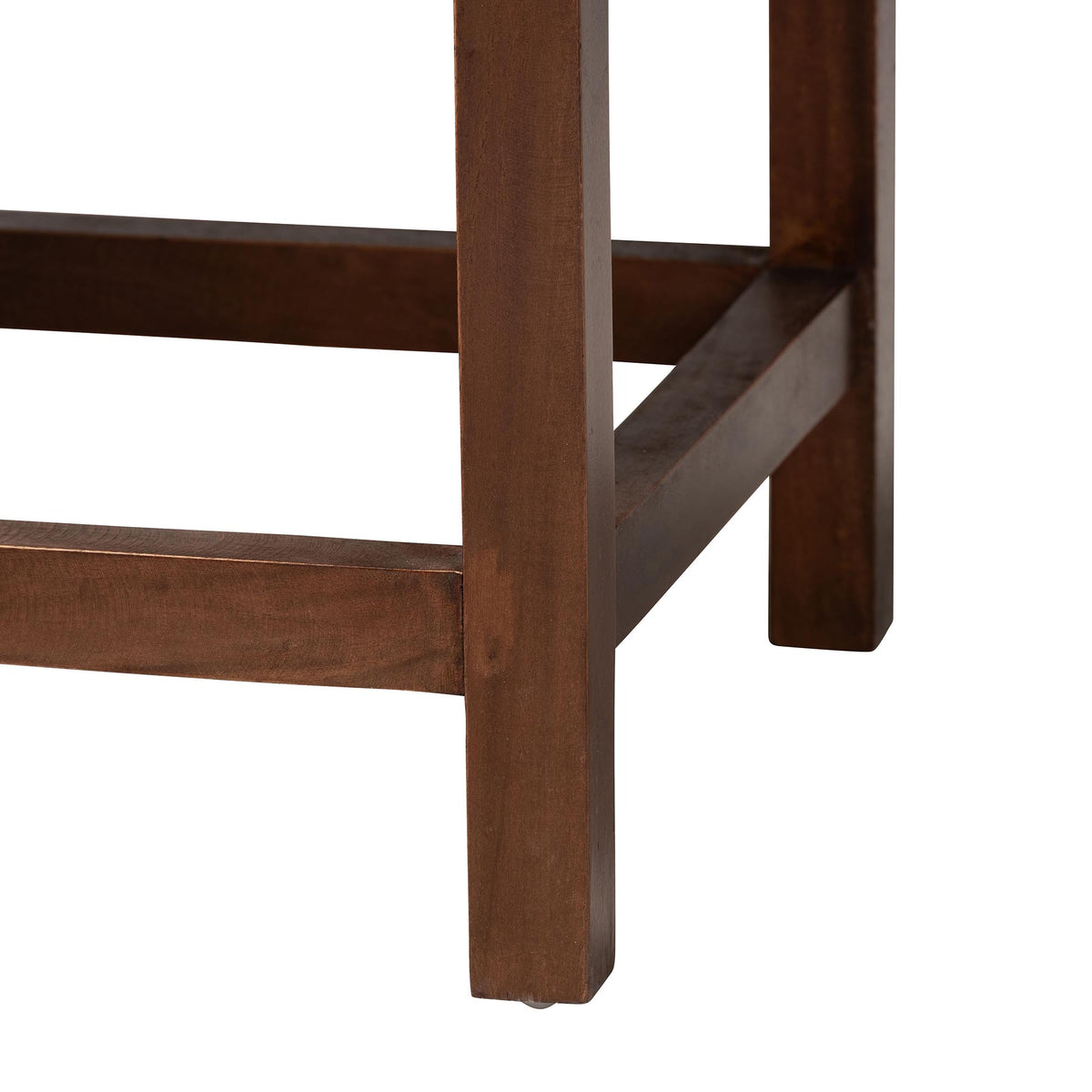 Liza Bohemian Natural Seagrass and Wood Accent Bench