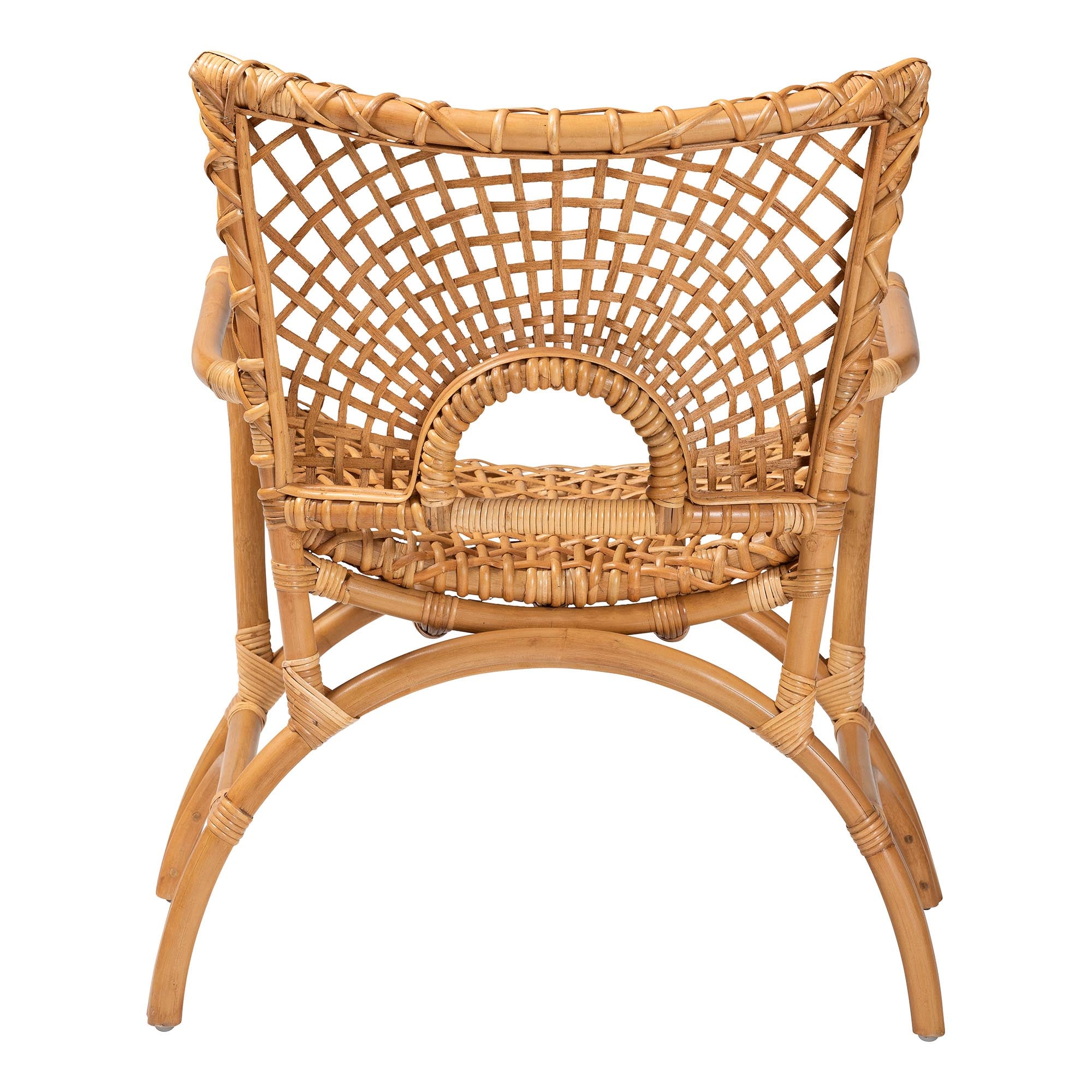 Mamba Bohemian Natural Rattan Arm Chair