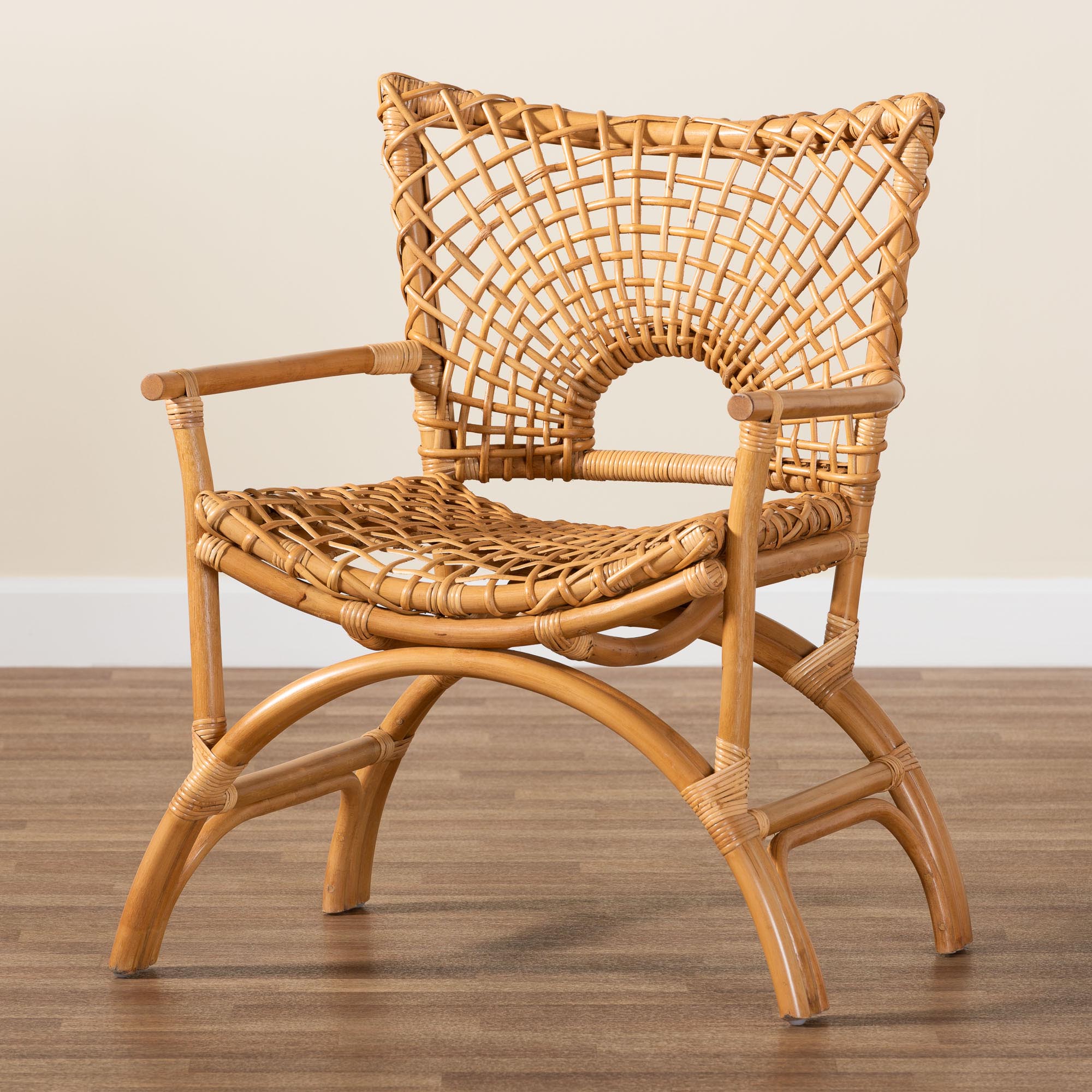 Mamba Bohemian Natural Rattan Arm Chair