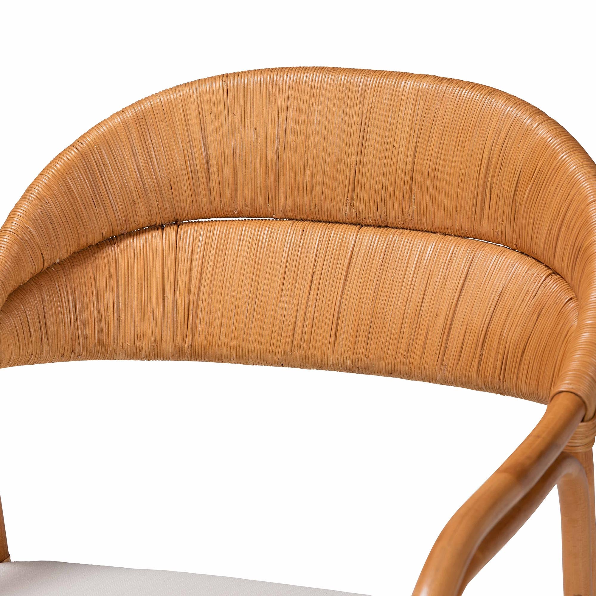 Marisa Bohemian Light Honey Rattan Arm Chair